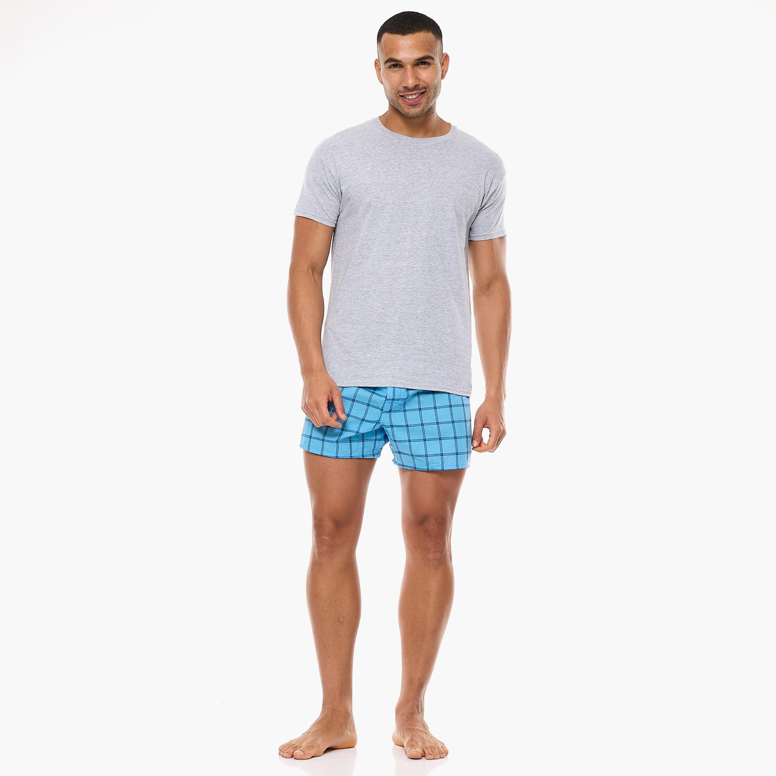 مجموعة هنس المتنوعة المكونة من 3 تي شيرت رجالي سادة بياقة دائرية وأكمام قصيرة-men-clothing-tshirtsandpolos-tshirts-image-4