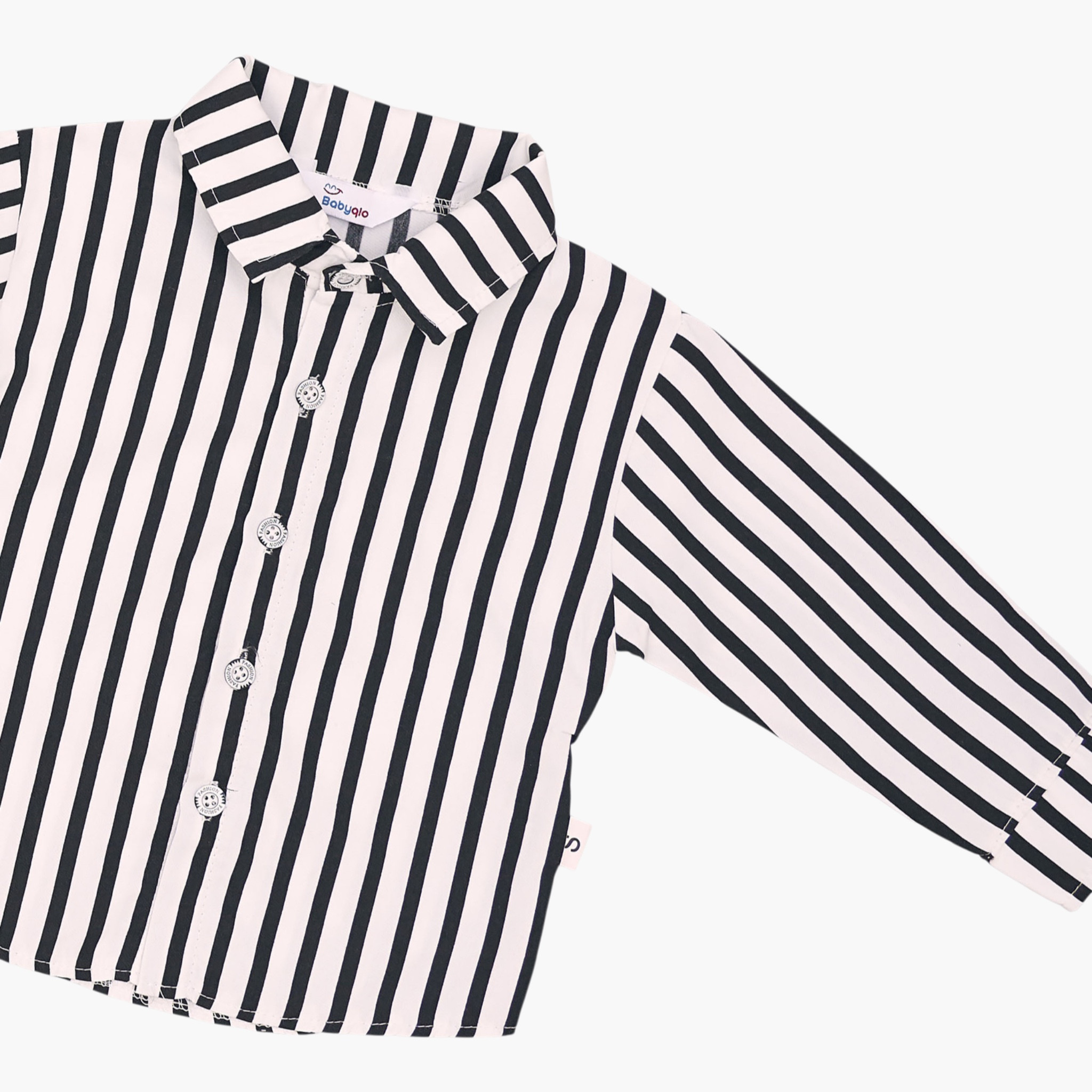 Babyqlo 3-Piece Classic Striped Shirt, Jacket and Pants Set-boys-clothing-setsandcoords-image-7