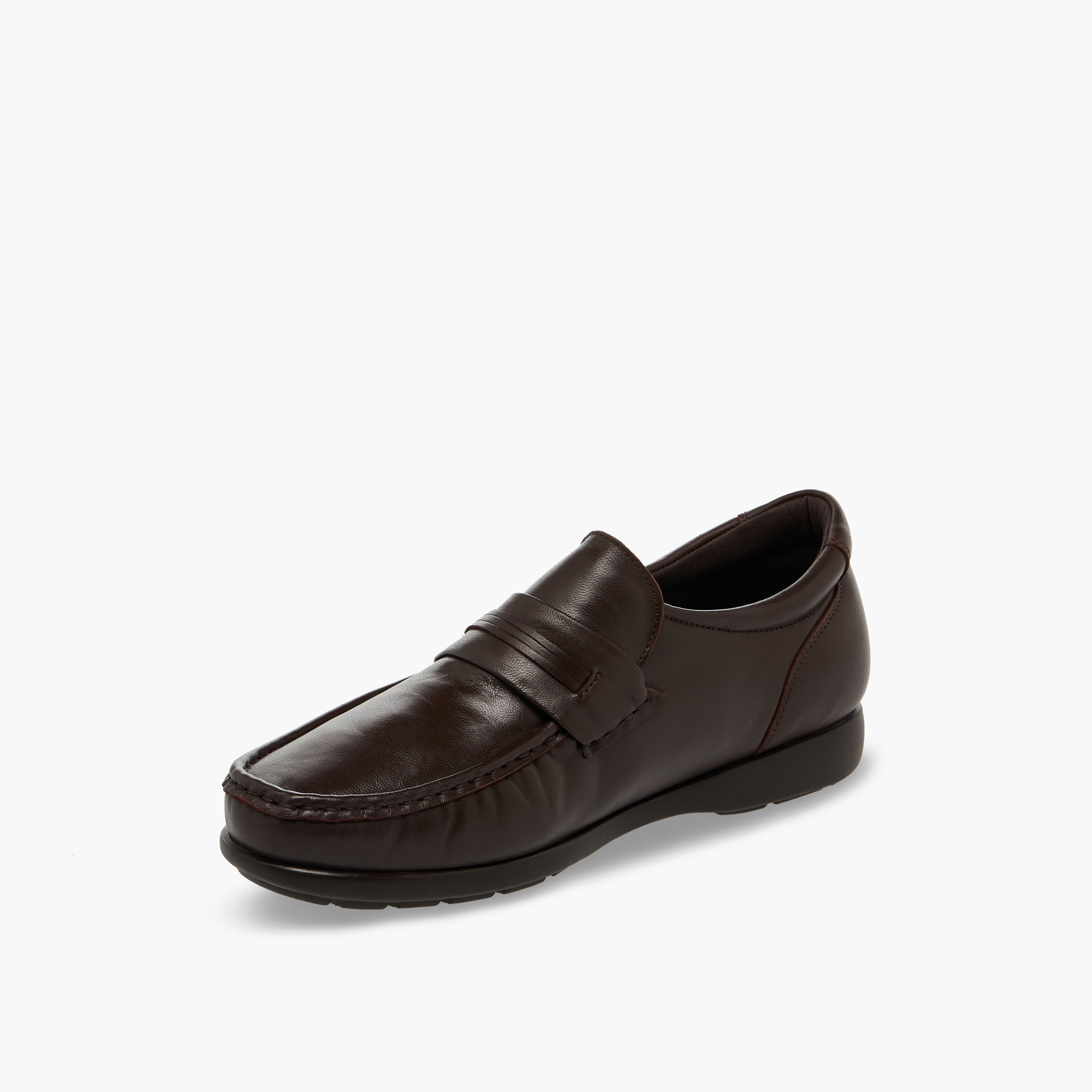 Pinosos Men Genuine Leather Slip-On Loafers-men-shoes-loafersandmoccasins-image-4
