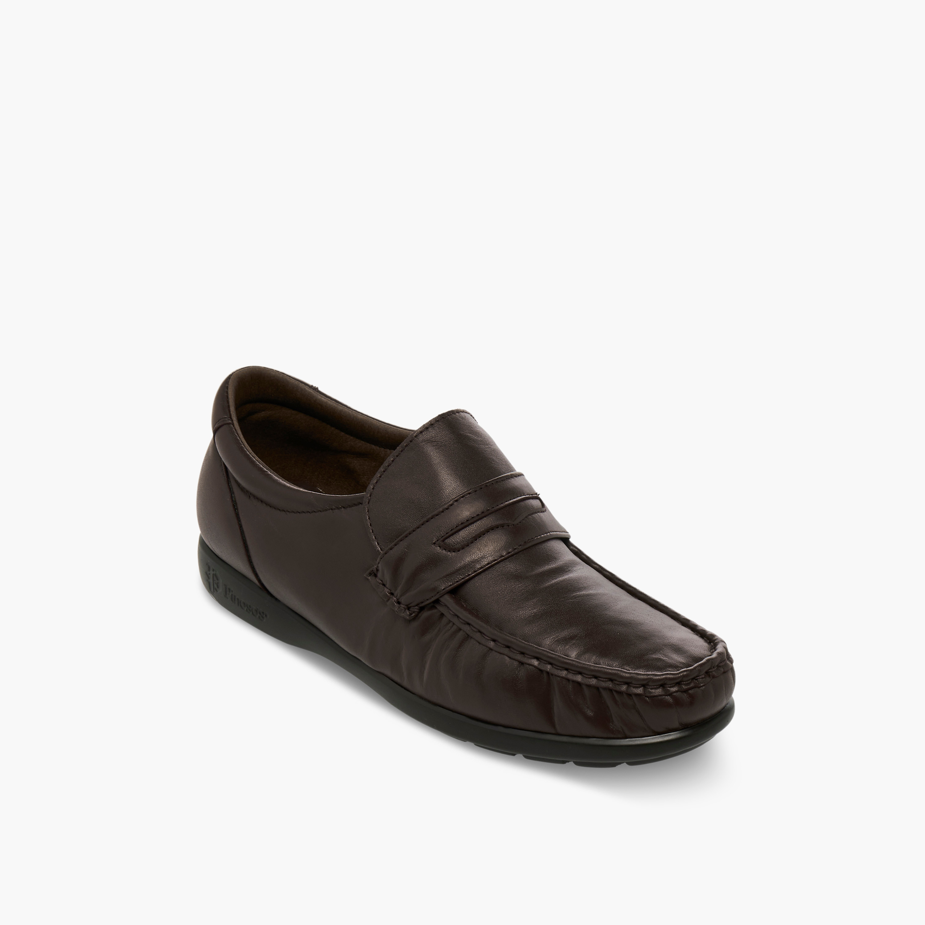 Pinosos Men Genuine Leather Slip-On Loafers-men-shoes-loafersandmoccasins-image-2