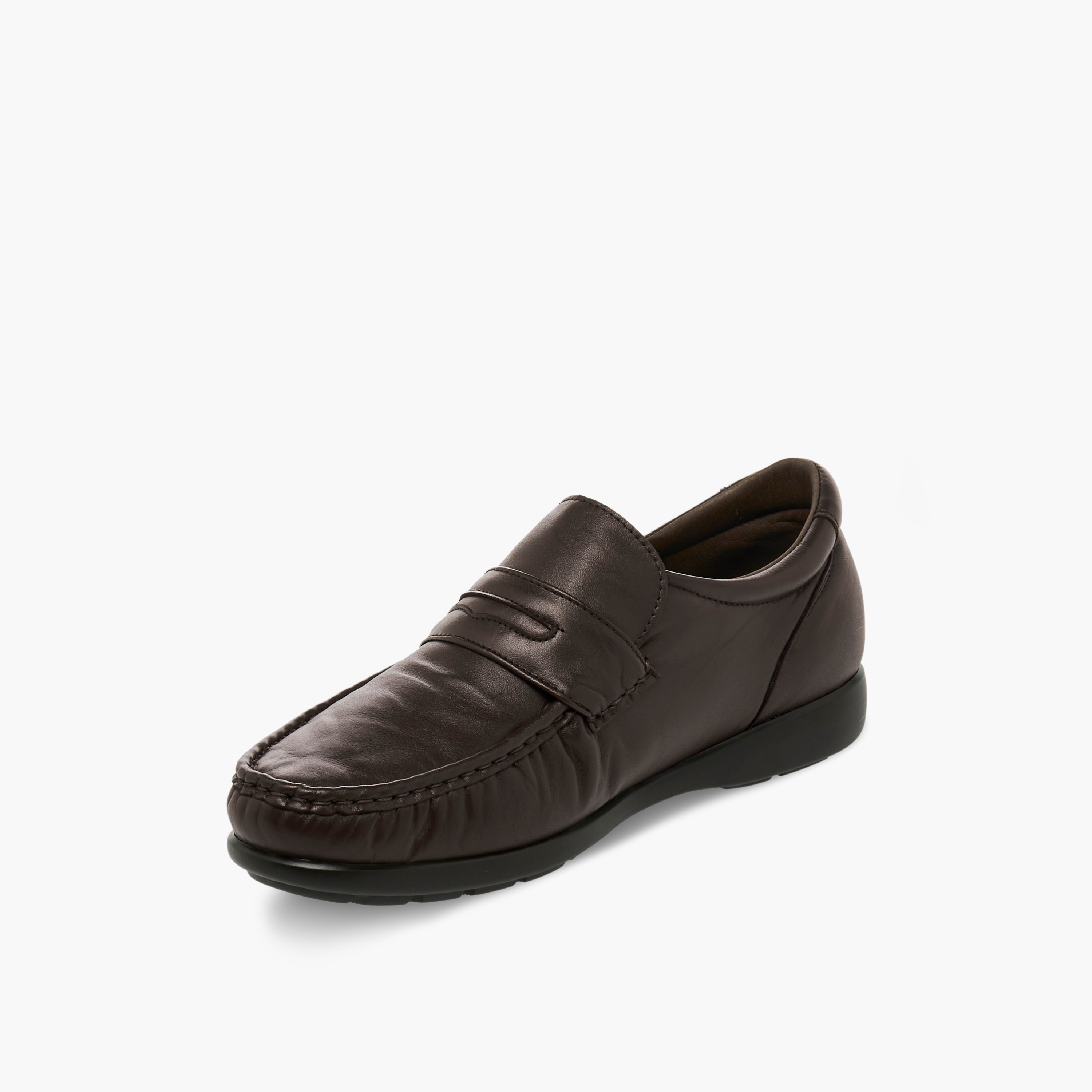Pinosos Men Genuine Leather Slip-On Loafers-men-shoes-loafersandmoccasins-image-4