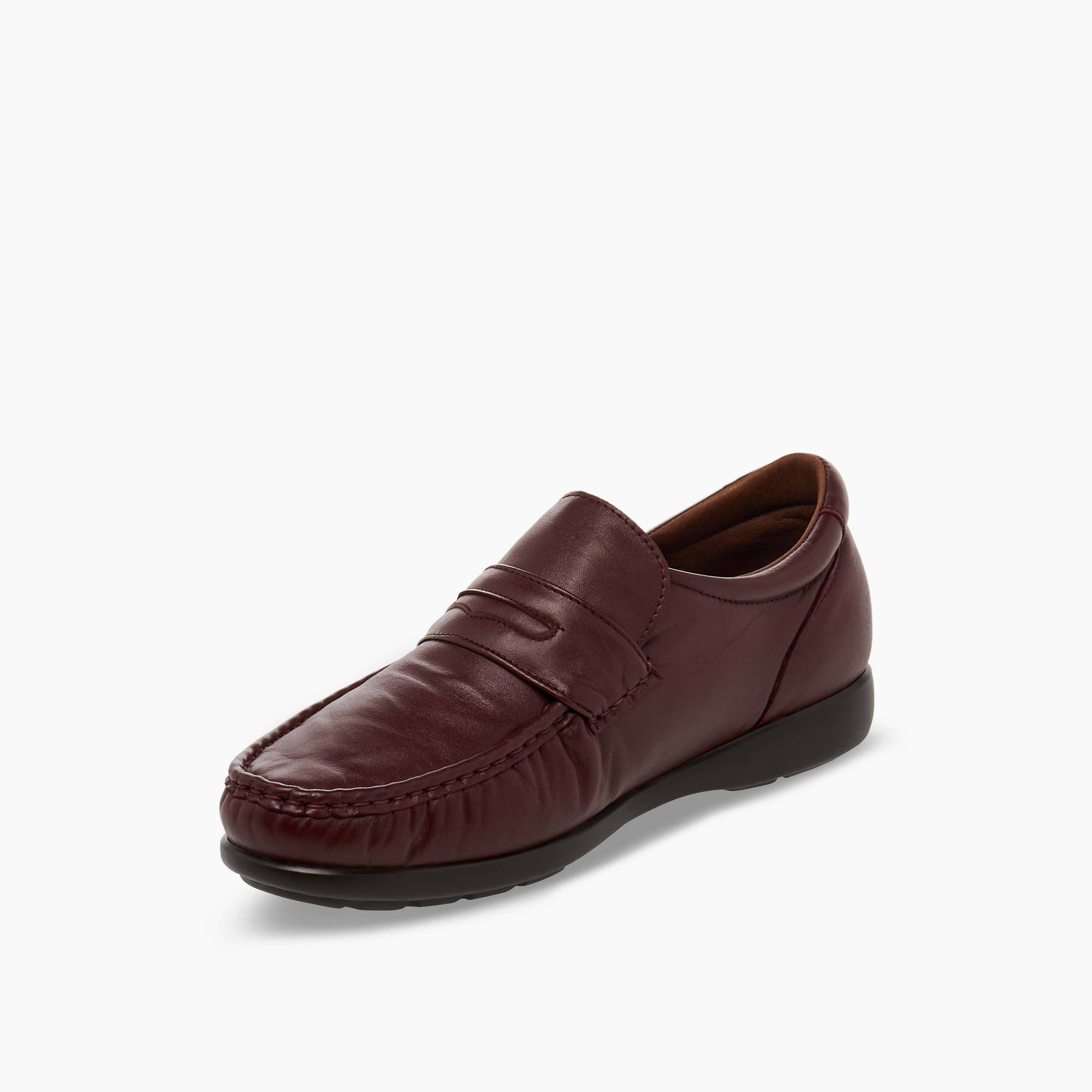 Pinosos Men Genuine Leather Slip-On Loafers-men-shoes-loafersandmoccasins-image-4