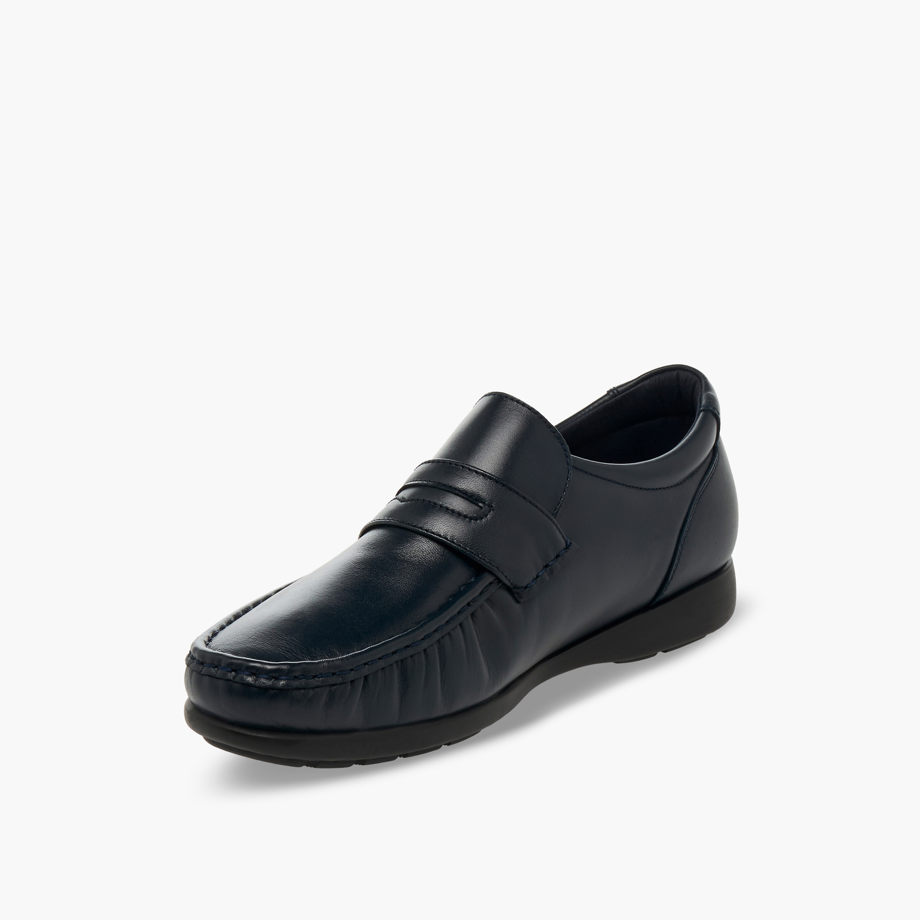 Pinosos Men Genuine Leather Slip-On Loafers-men-shoes-loafersandmoccasins-image-4