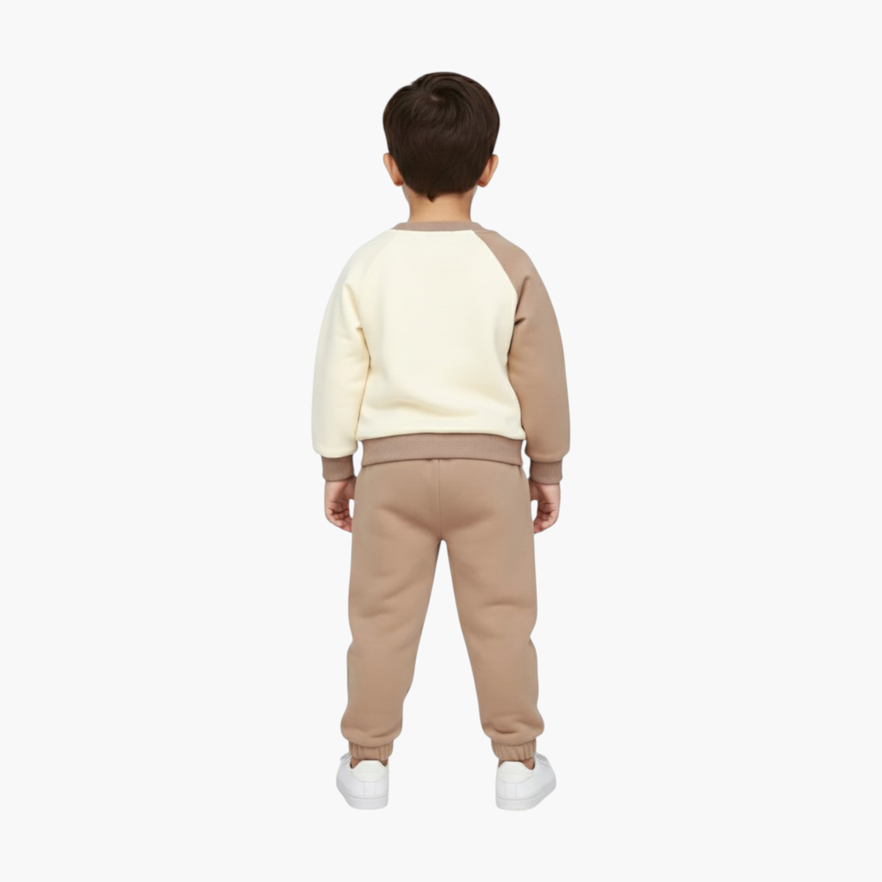 Babyqlo 2-Piece Elephant Trunk Detailing Sweatshirt and Joggers Set-boys-clothing-setsandcoords-image-2