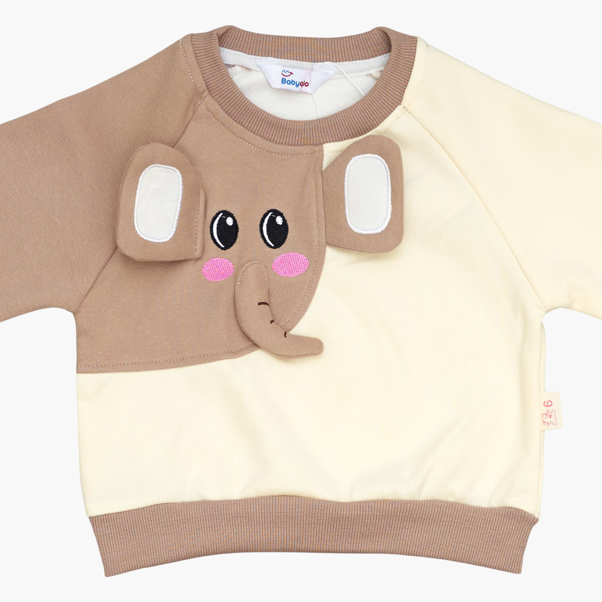 Babyqlo 2-Piece Elephant Trunk Detailing Sweatshirt and Joggers Set-boys-clothing-setsandcoords-image-5