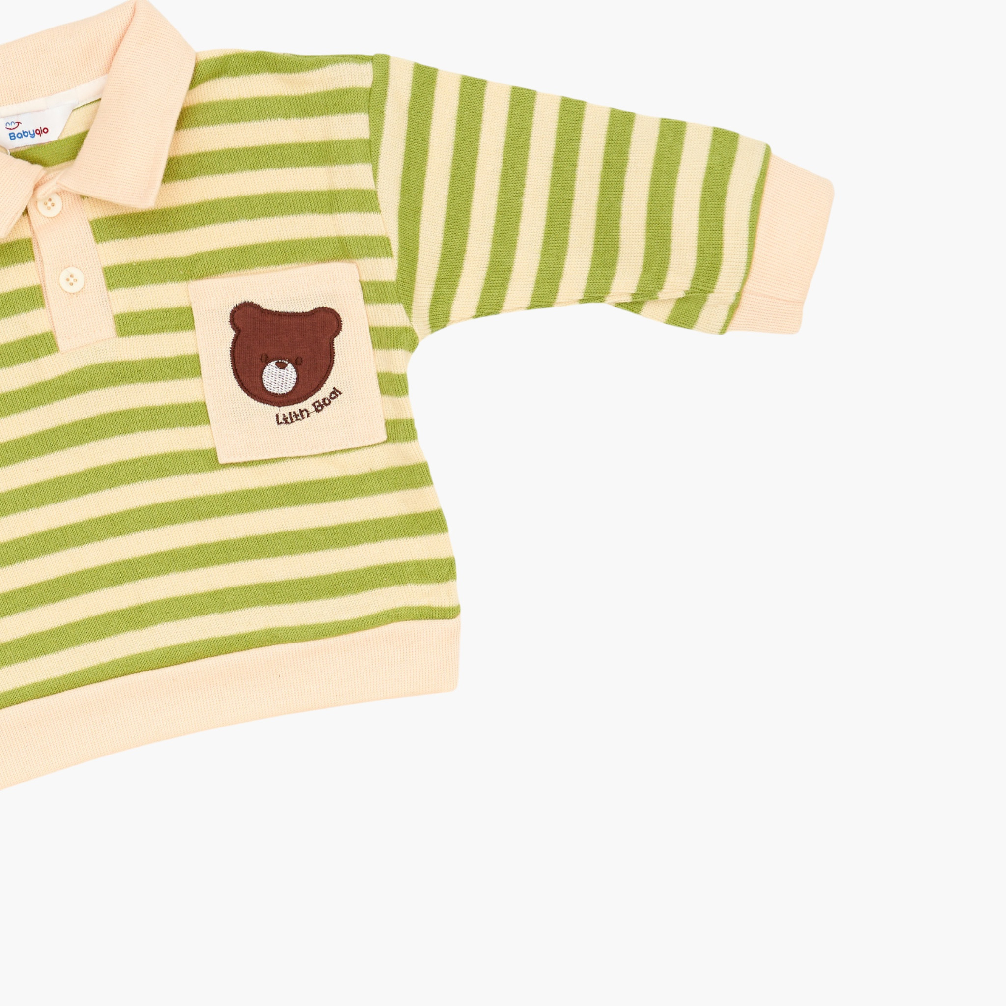 Babyqlo 2-Piece Striped Polo T-Shirt and Corduroy Pants-boys-clothing-setsandcoords-image-6