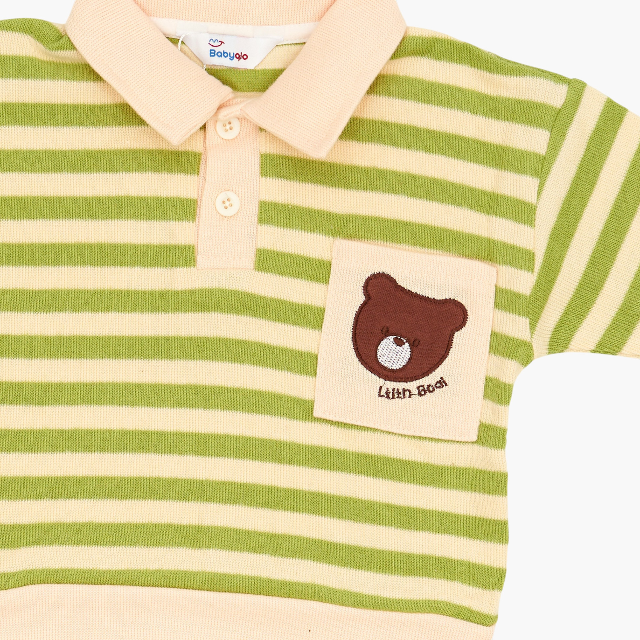 Babyqlo 2-Piece Striped Polo T-Shirt and Corduroy Pants-boys-clothing-setsandcoords-image-7