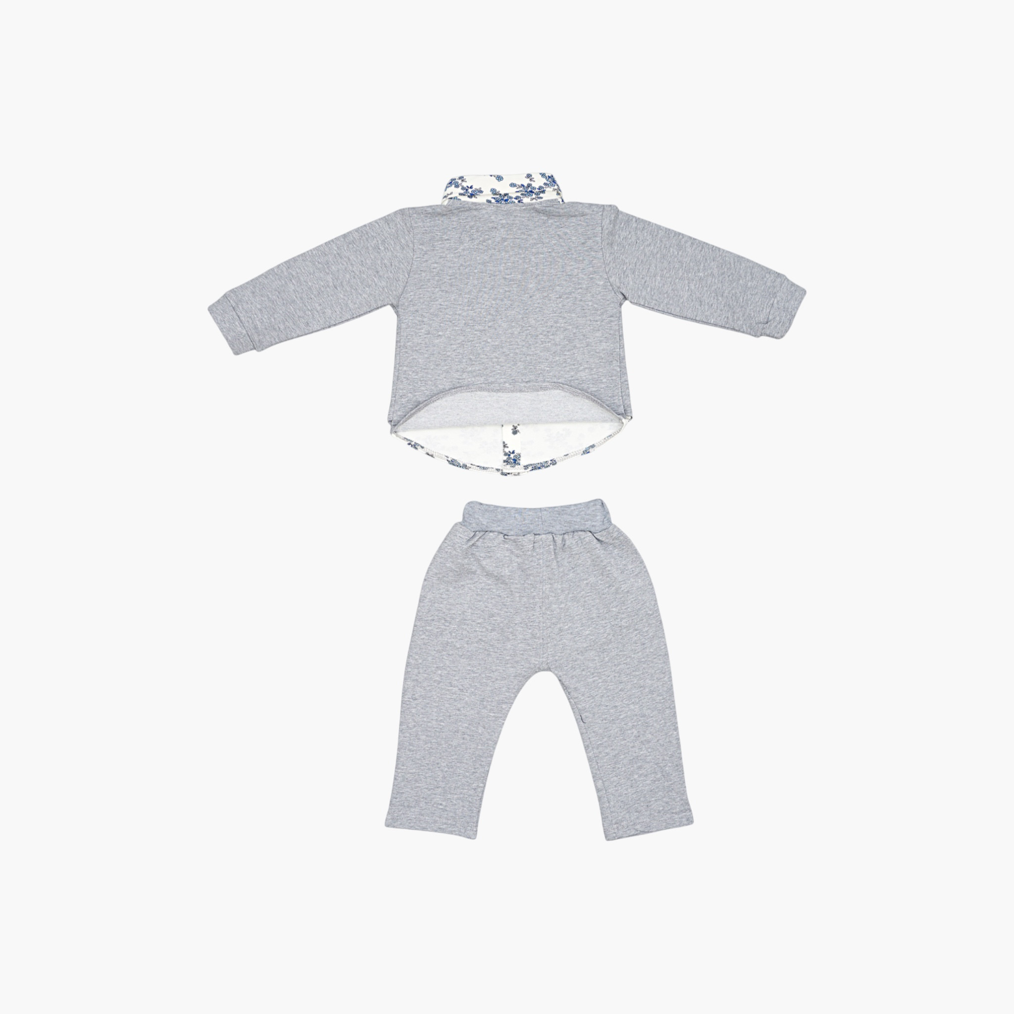 Babyqlo 2-Piece Floral Shirt, Jacket and Pants Set-boys-clothing-setsandcoords-image-4