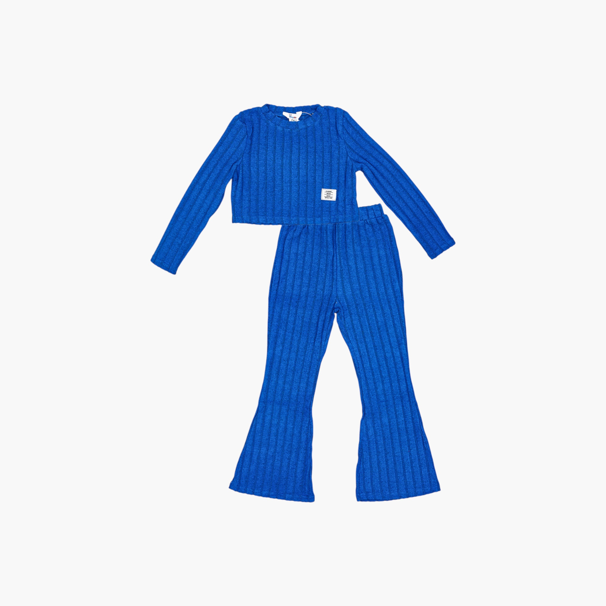 Babyqlo 2-Piece Ribbed and Flared Co-Ord Set-girls-clothing-setsandcoords-image-3