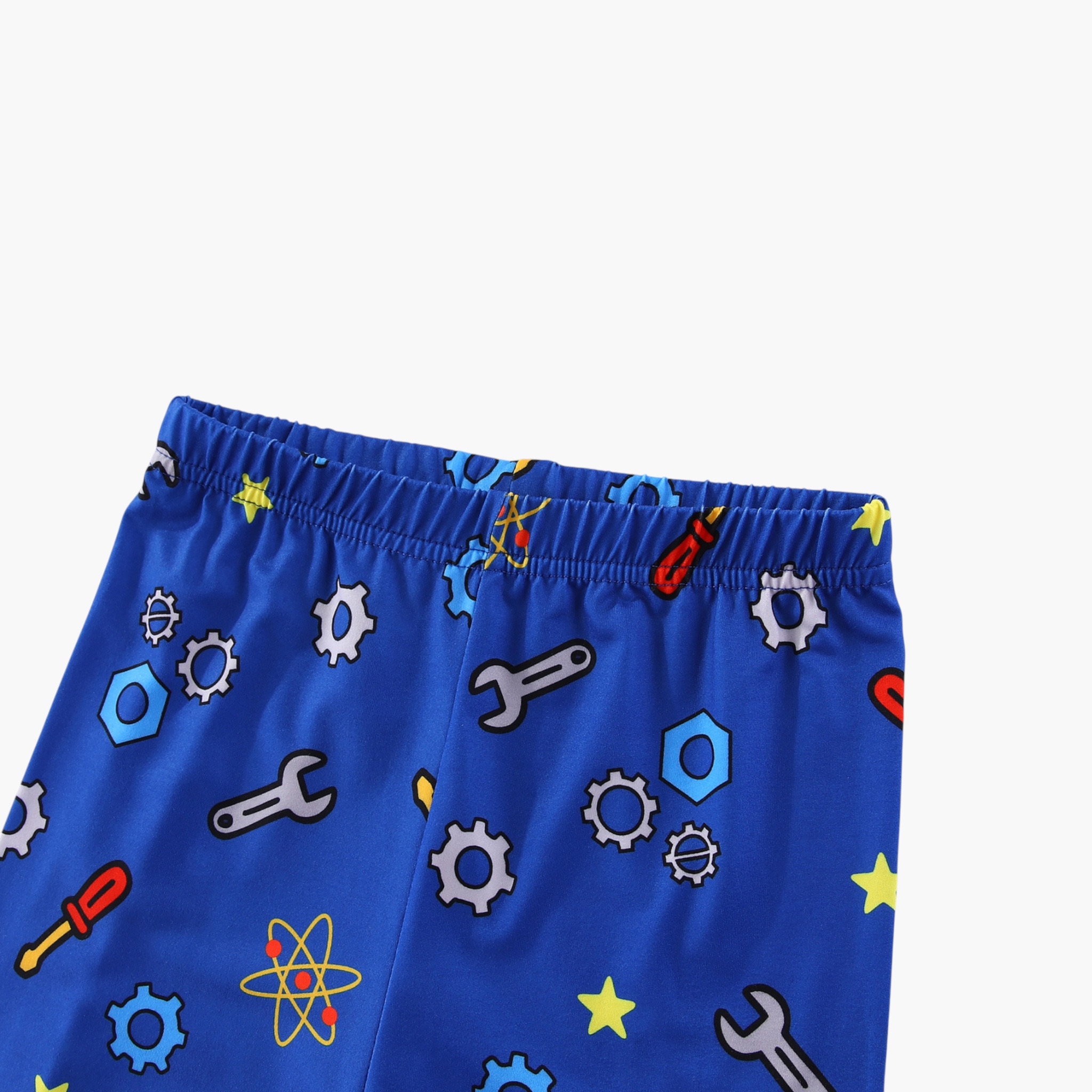 Babyqlo 2-Piece Robot Printed Glow in the Dark Pyjama Set-boys-clothing-setsandcoords-image-5