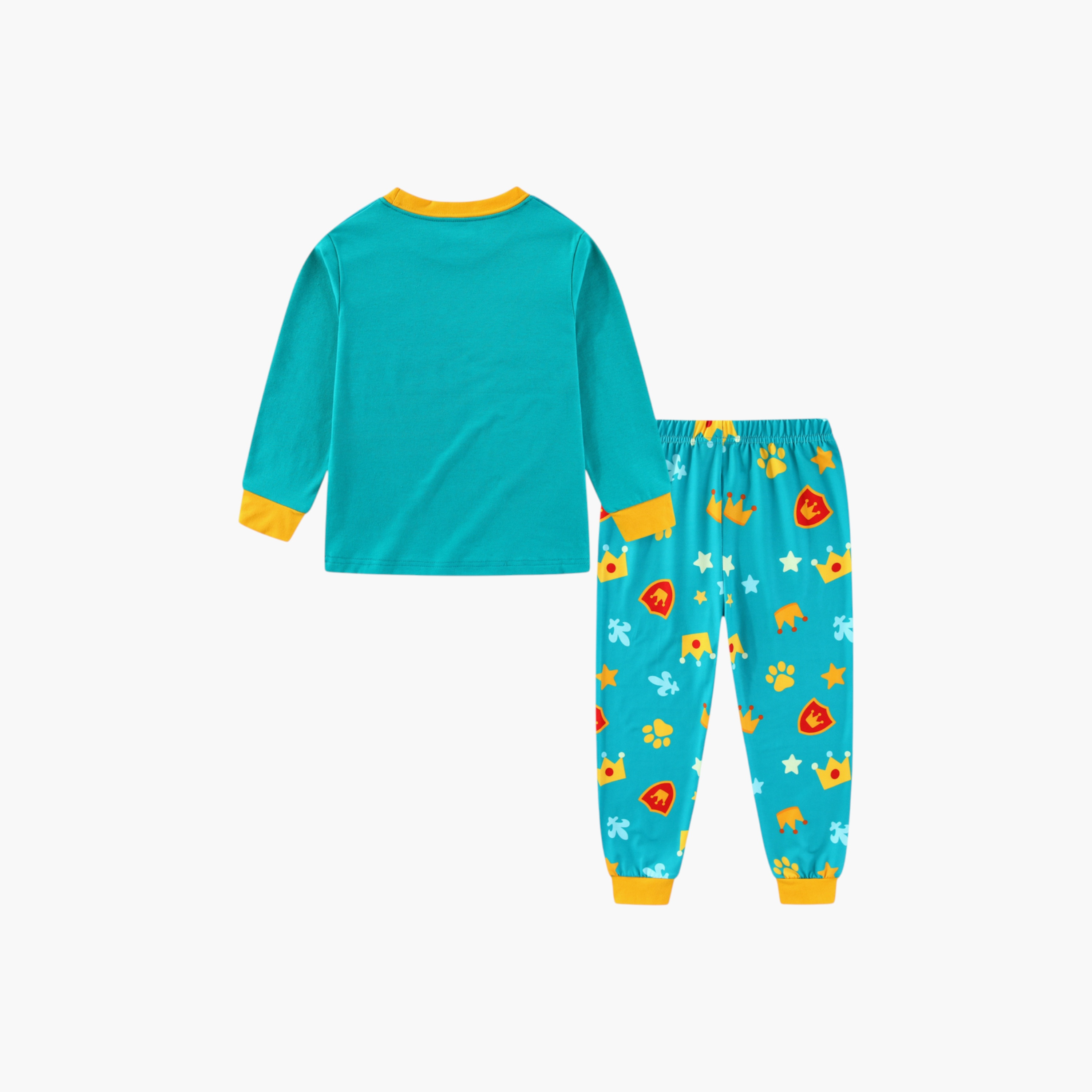 Babyqlo 2-Piece Lion Printed Glow in the Dark Pyjama Set-boys-clothing-setsandcoords-image-6