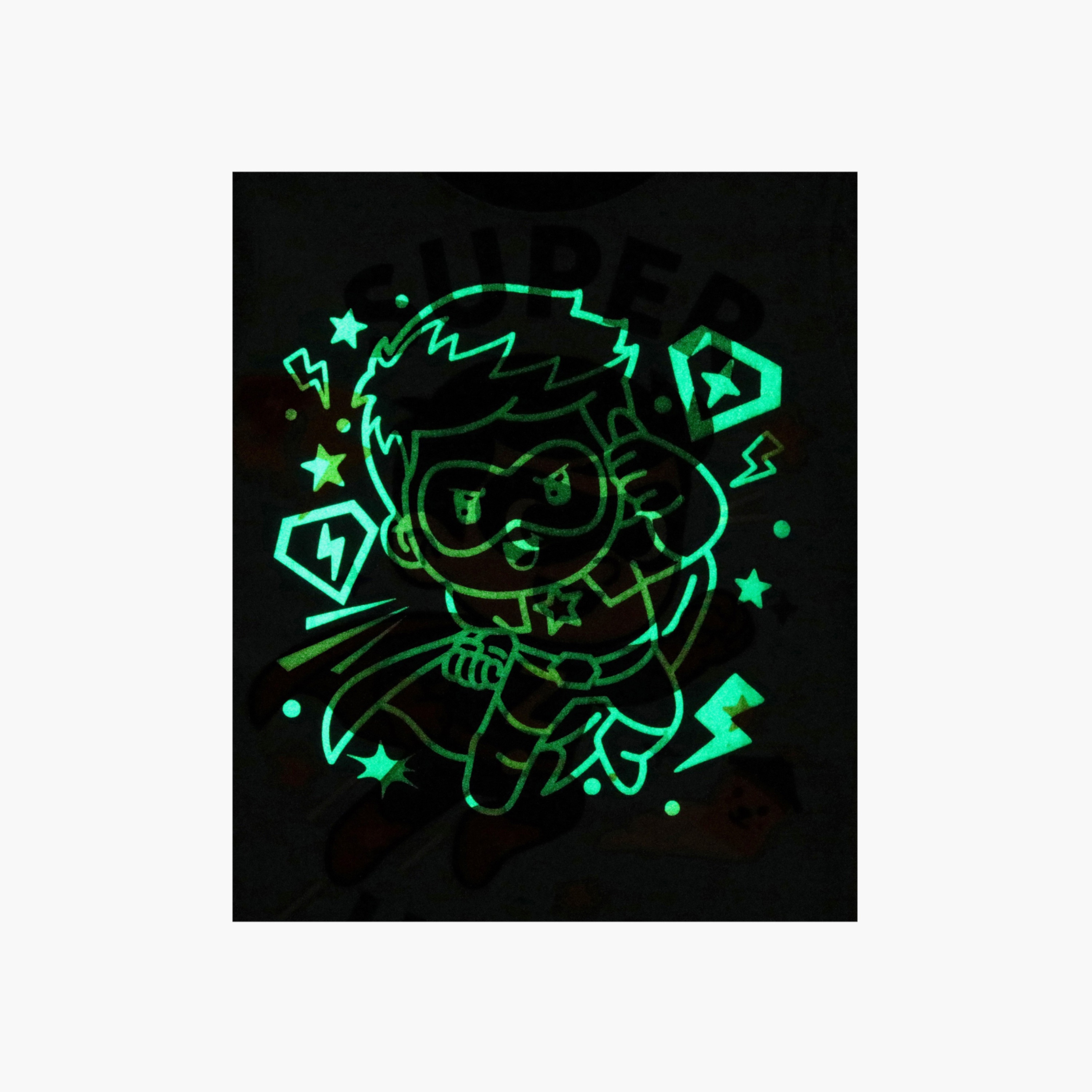 Babyqlo 2-Piece Superhero Printed Glow in the Dark Pyjama Set-boys-clothing-setsandcoords-image-5