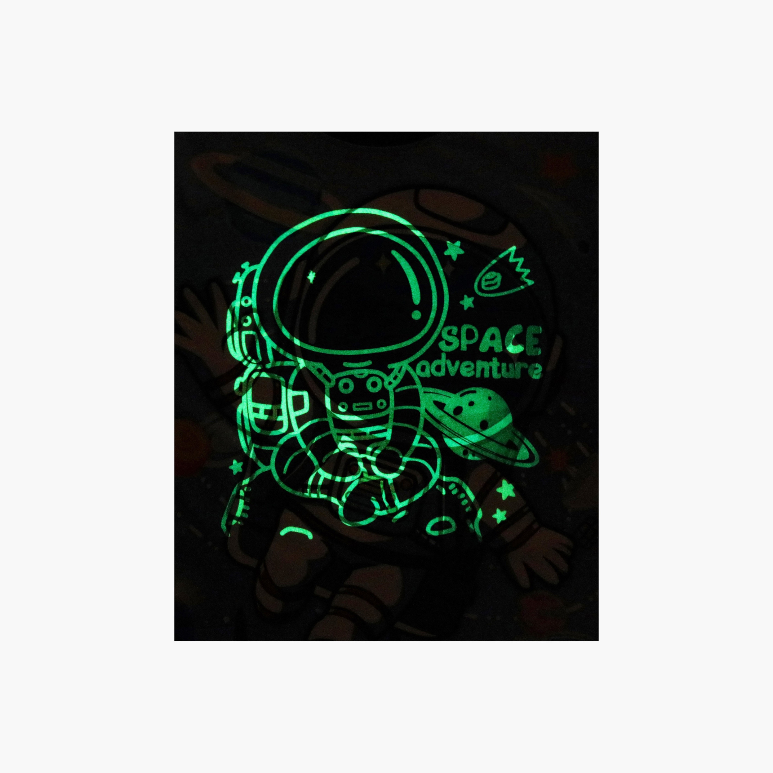 Babyqlo 2-Piece Astronaut Printed Glow in the Dark Pyjama Set-boys-clothing-setsandcoords-image-4