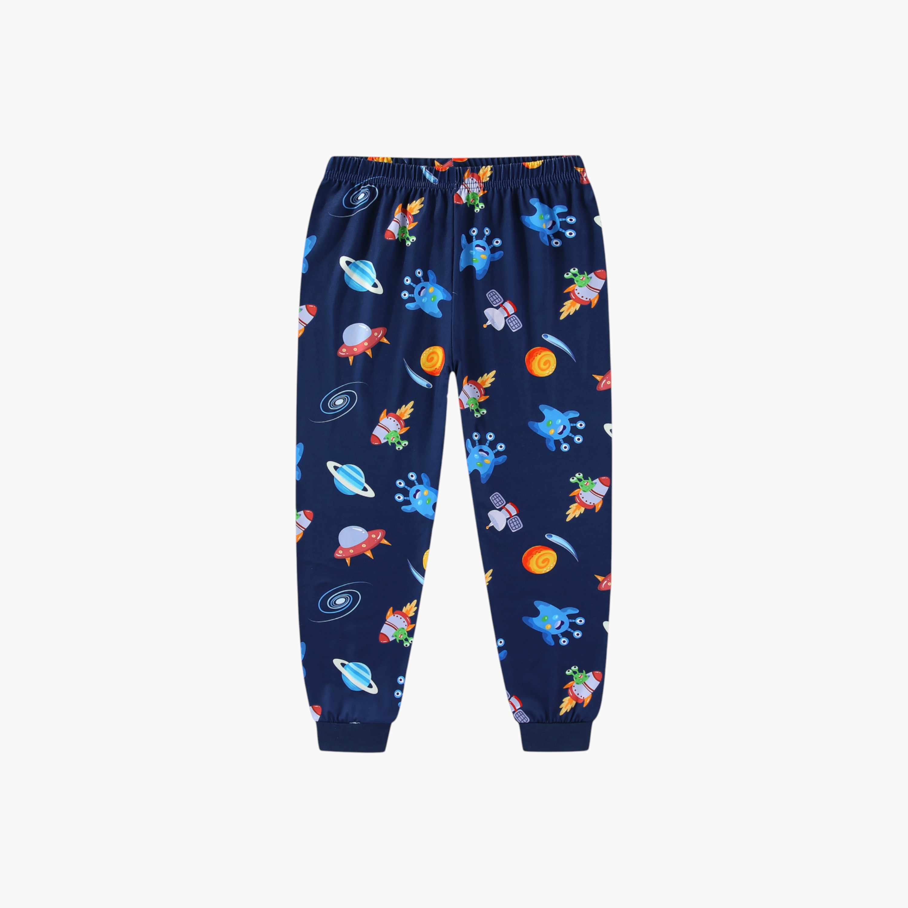 Babyqlo 2-Piece Astronaut Printed Glow in the Dark Pyjama Set-boys-clothing-setsandcoords-image-7