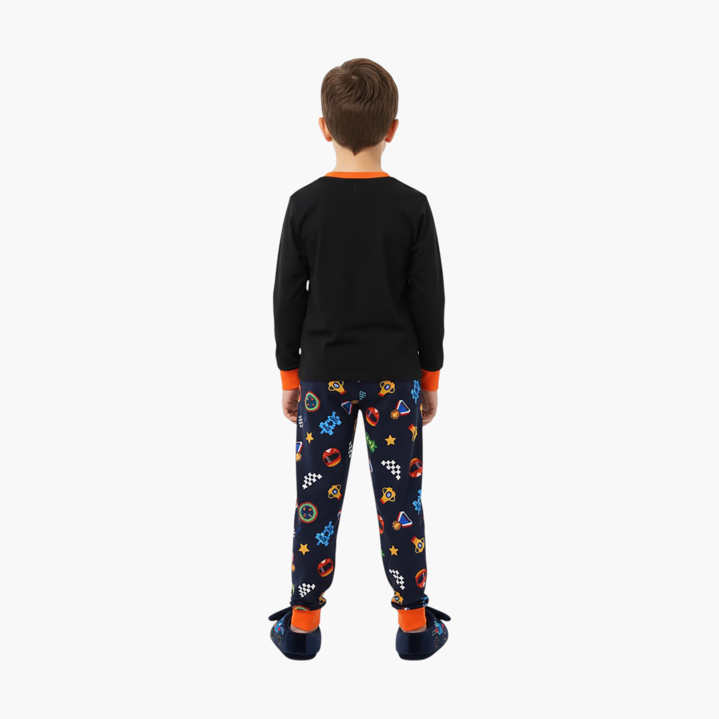 Babyqlo 2-Piece Video Game Printed Glow in the Dark Pyjama Set-boys-clothing-setsandcoords-image-3