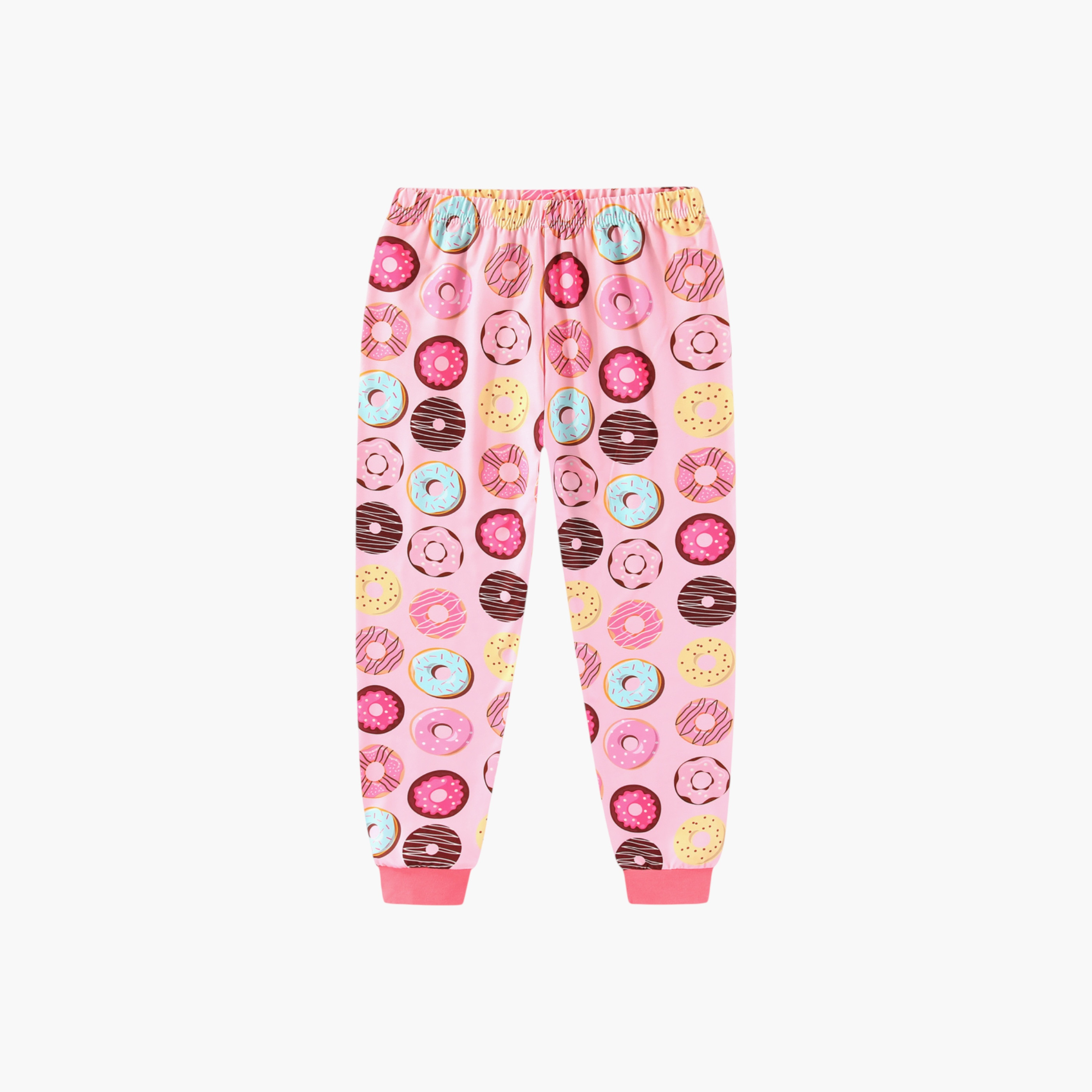Babyqlo 2-Piece Donut Printed Glow in the Dark Pyjama Set-girls-clothing-setsandcoords-image-6