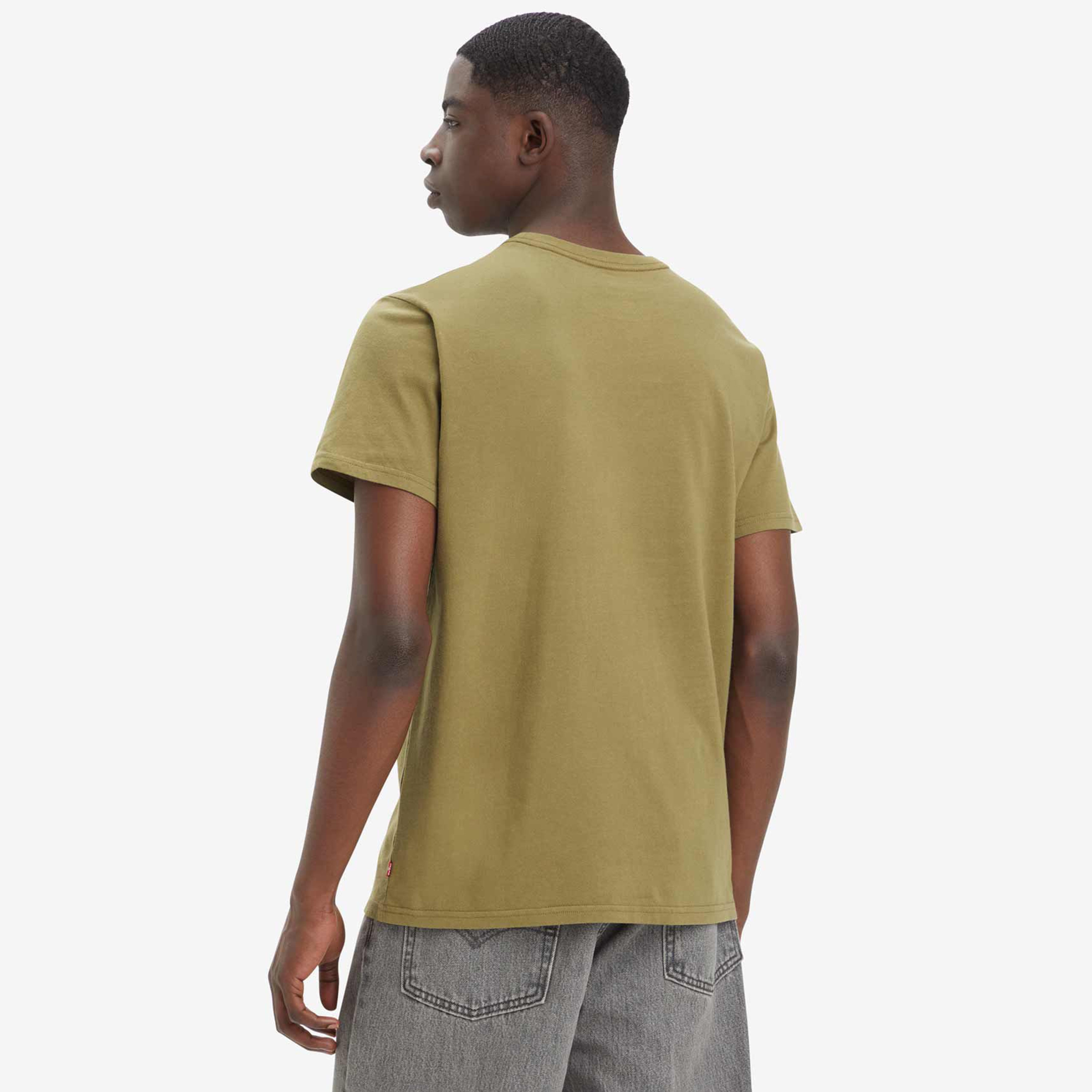 Levi's Plain Round Neck Short Sleeves Men's T-Shirt-men-clothing-tshirtsandpolos-tshirts-image-3
