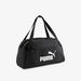 Puma Logo Print Duffle Bag with Handles and Zip Closure-Duffle Bags-thumbnail-0