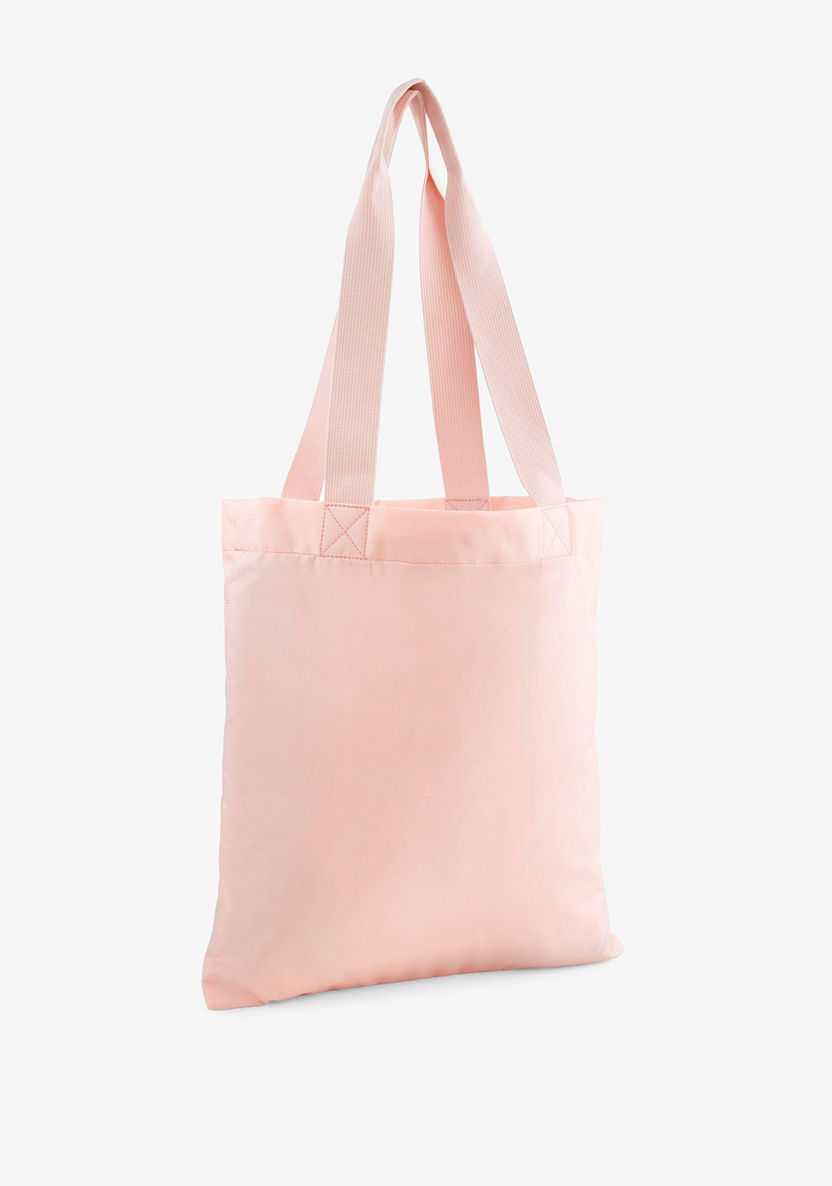 Puma Logo Print Shopper Bag with Double Handle-Men%27s Handbags-image-1