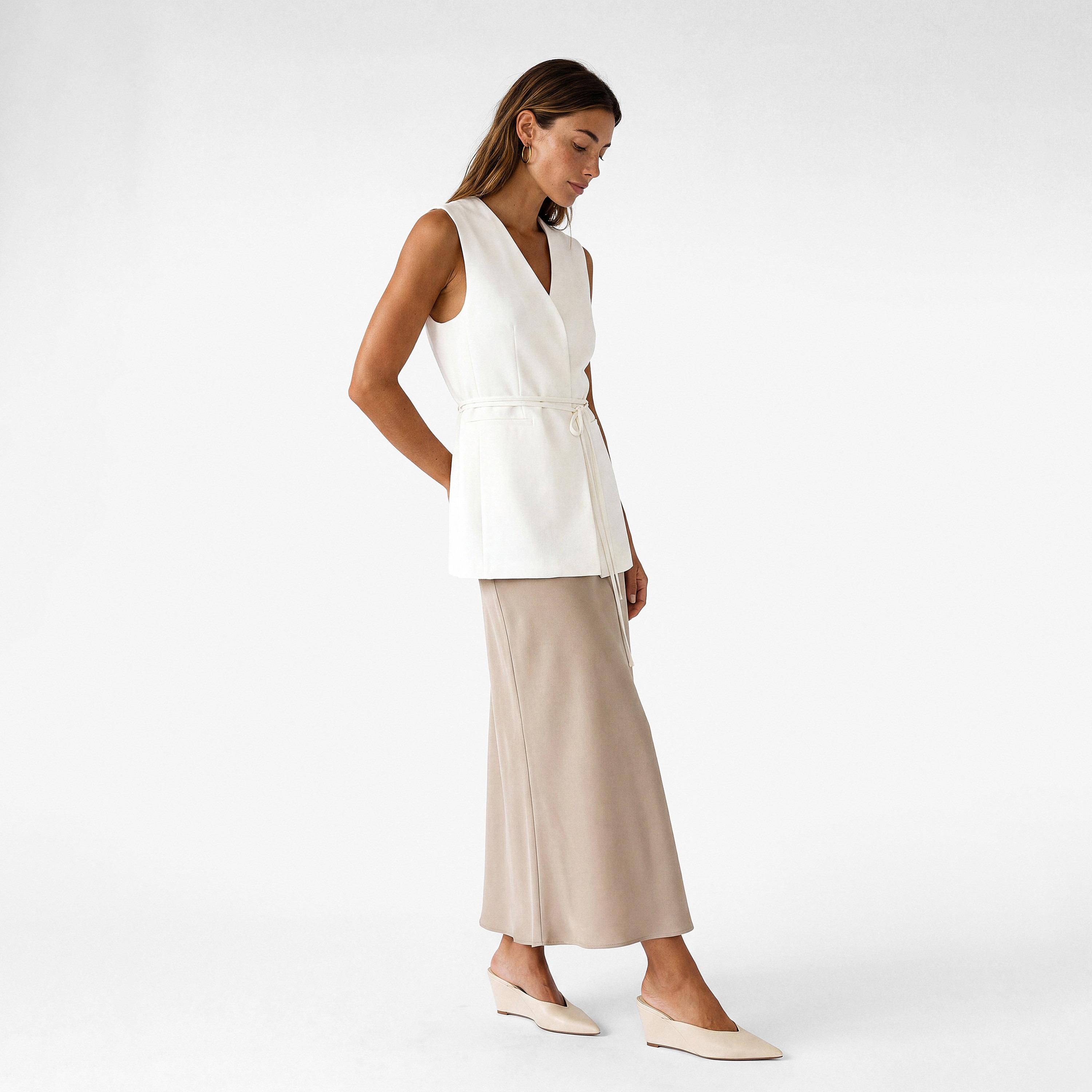 KOTON White Women's Top-women-clothing-shirtsandblouses-blouses-image-2