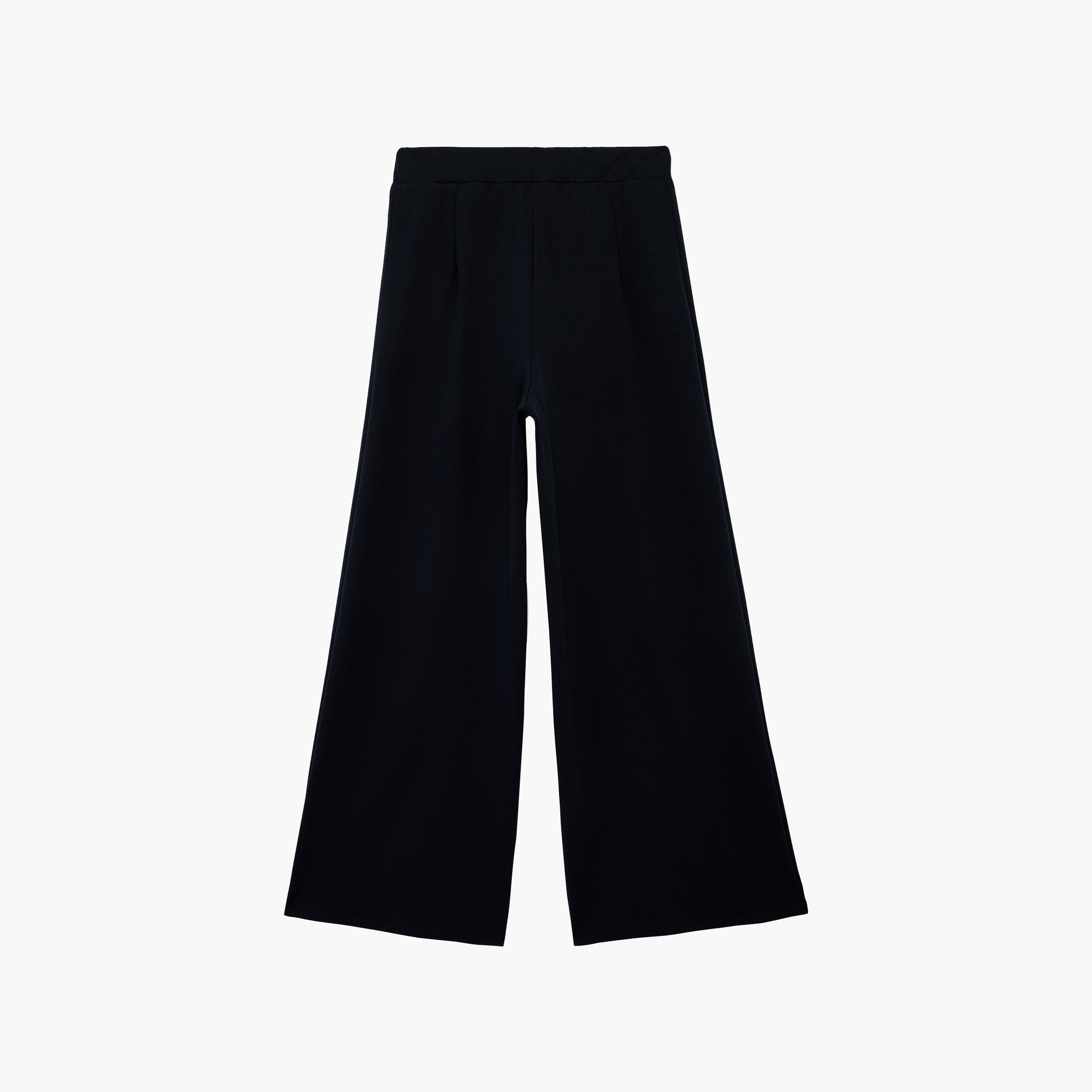 KOTON Navy Blue Wide Leg Women's Trousers-women-clothing-trousers-image-5