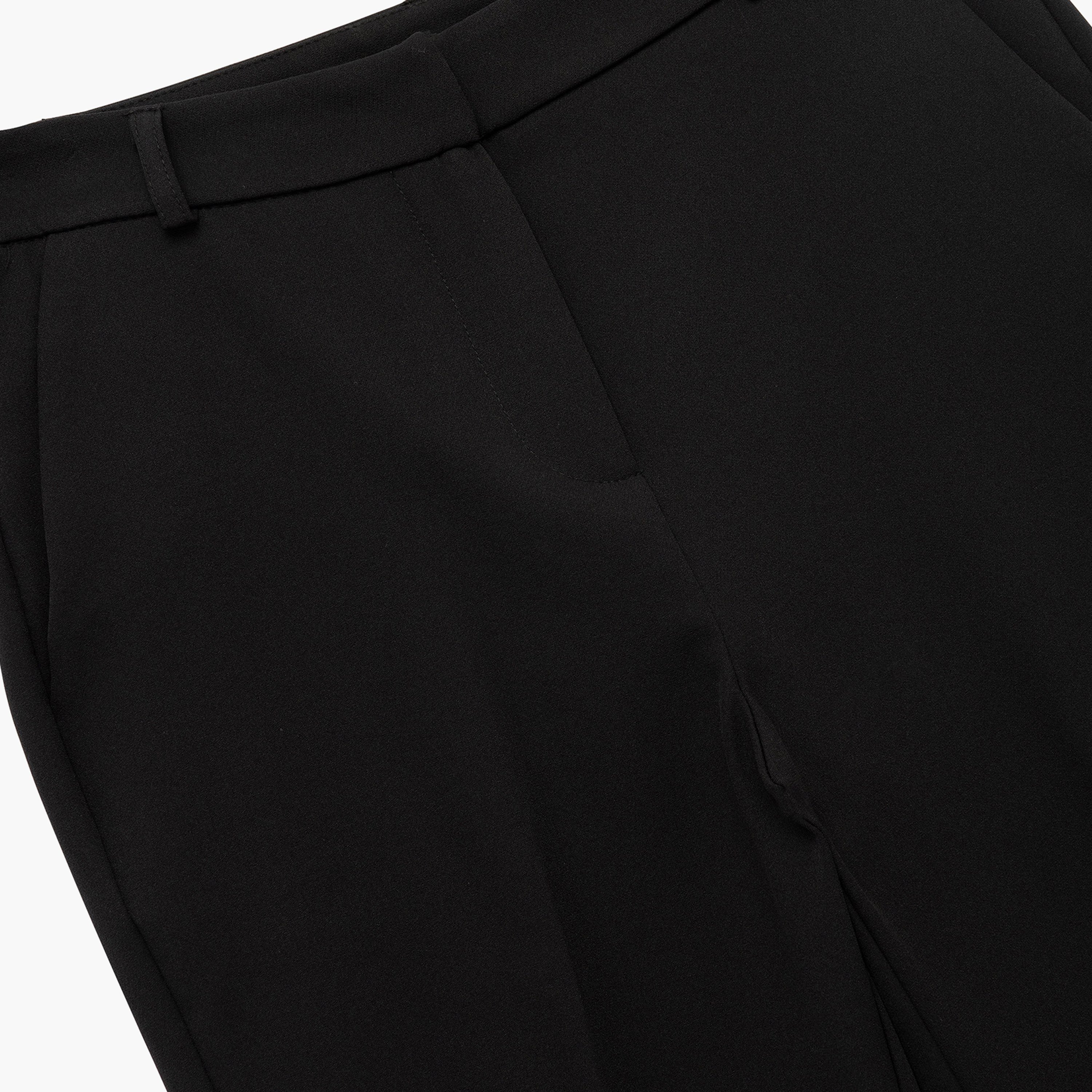KOTON Black Tapered Women's Trousers-women-clothing-trousers-image-6