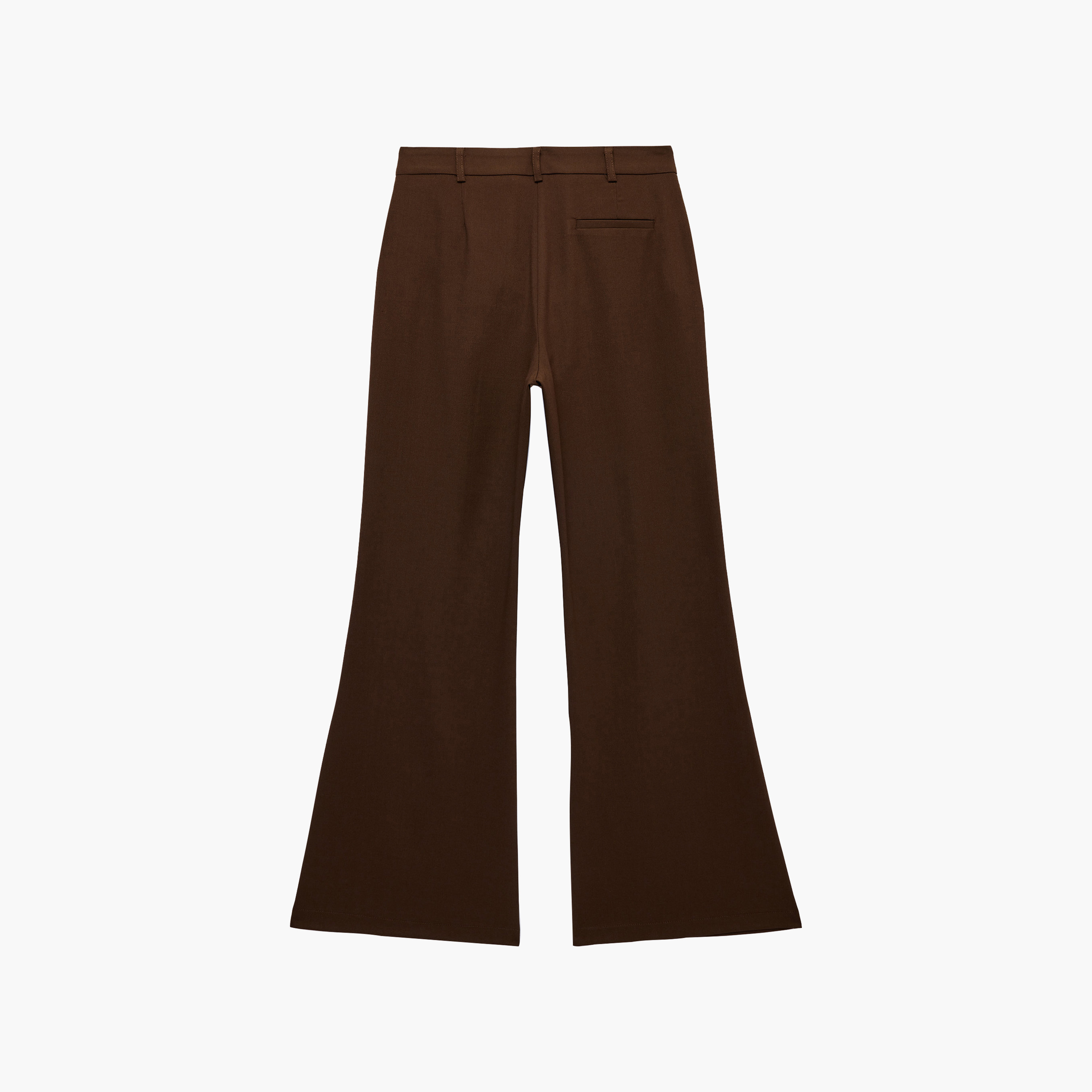 KOTON Dark Brown Bootcut Women's Trousers-women-clothing-trousers-image-2