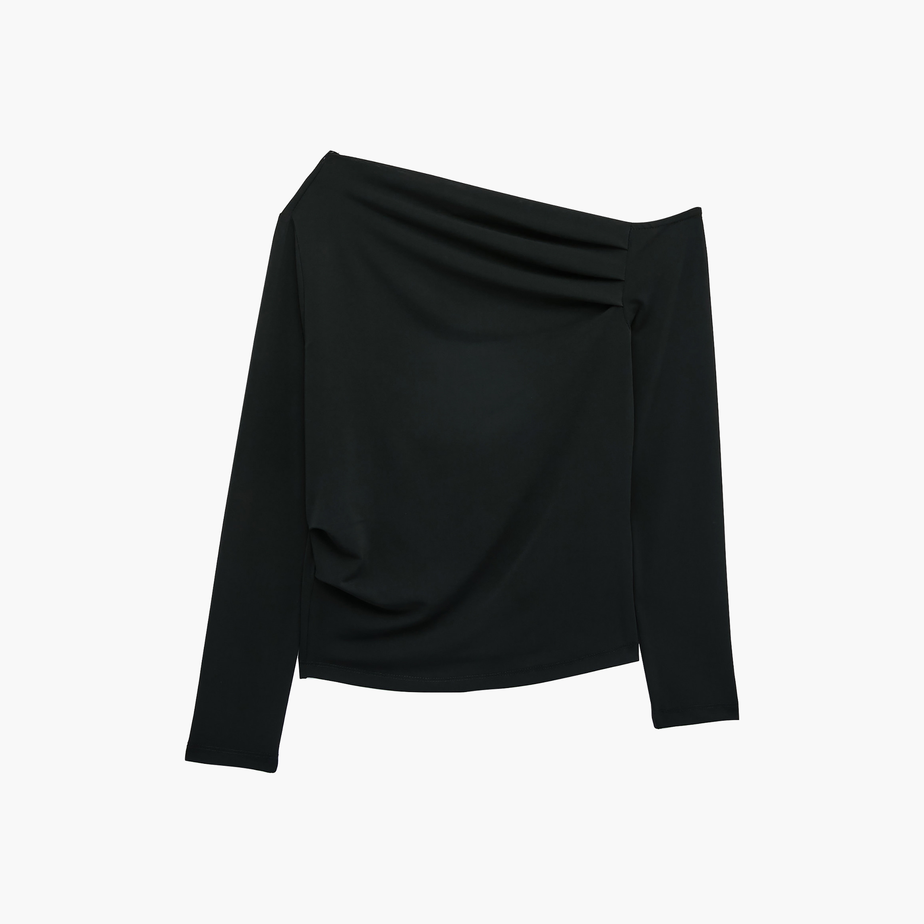 KOTON Asymmetric Neck Women's Top-women-clothing-shirtsandblouses-blouses-image-1