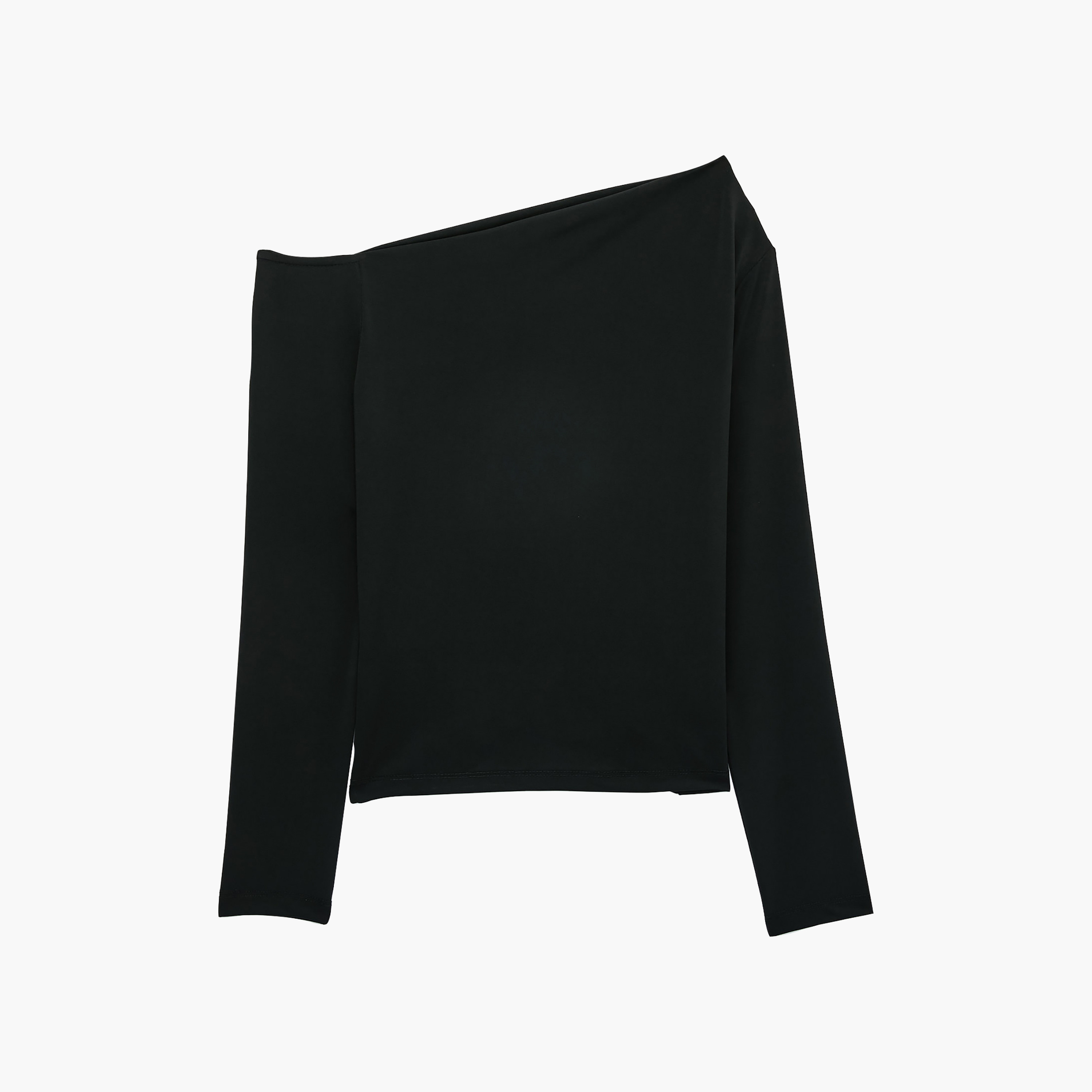 KOTON Asymmetric Neck Women's Top-women-clothing-shirtsandblouses-blouses-image-2
