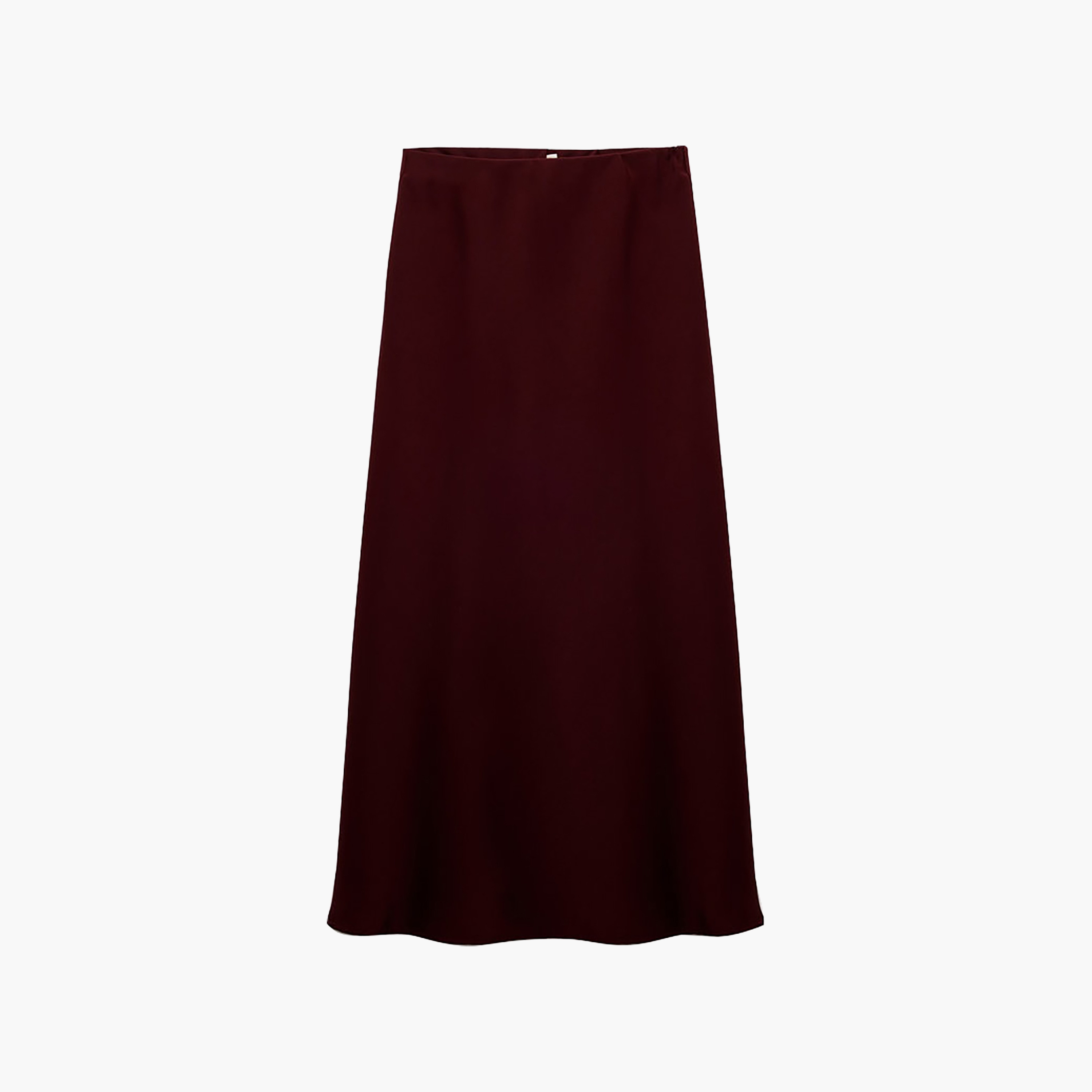 KOTON Red High-Rise A-Line Women's Skirt-women-clothing-skirts-image-1