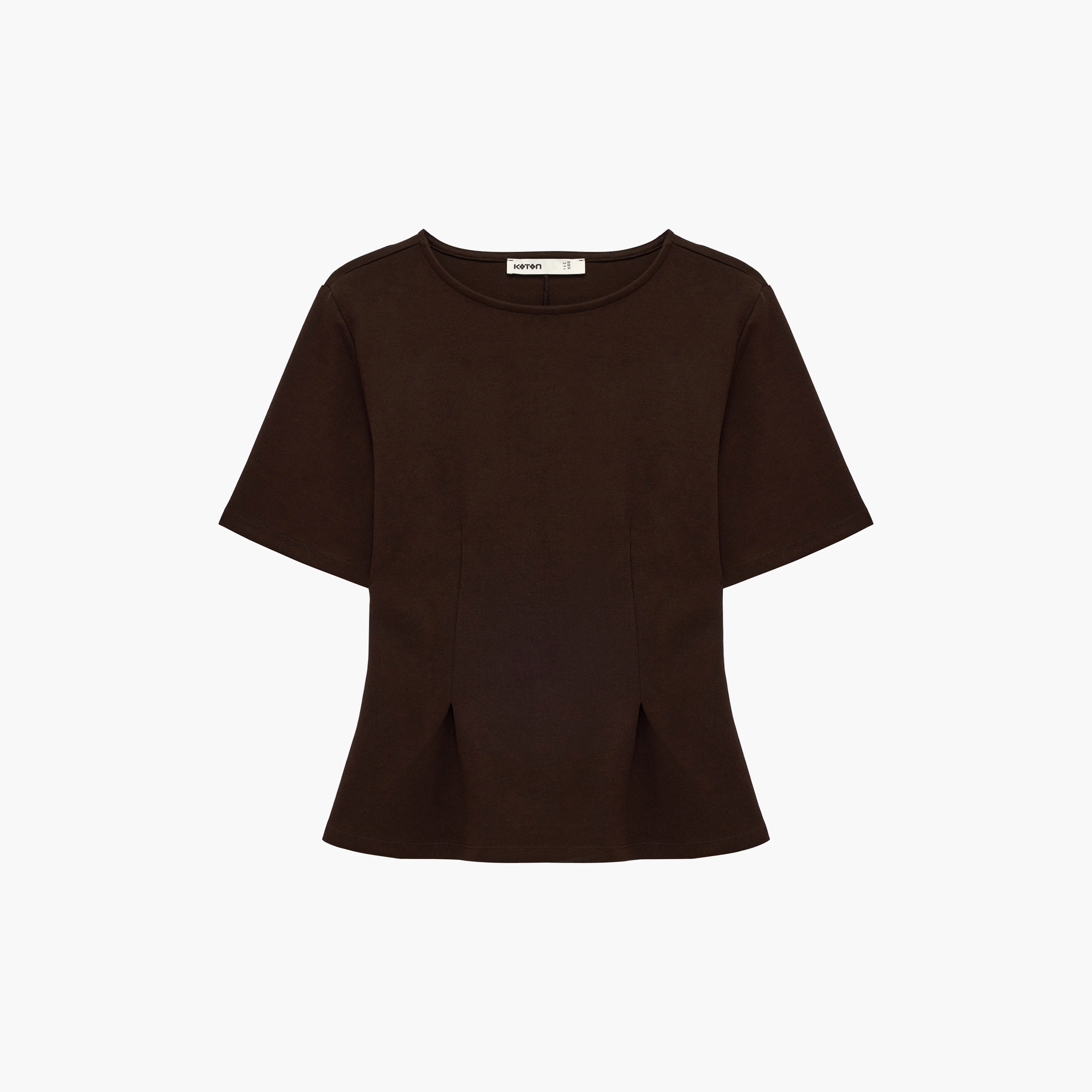 توب بيبلوم حريمي من كوتون-women-clothing-shirtsandblouses-blouses-image-1