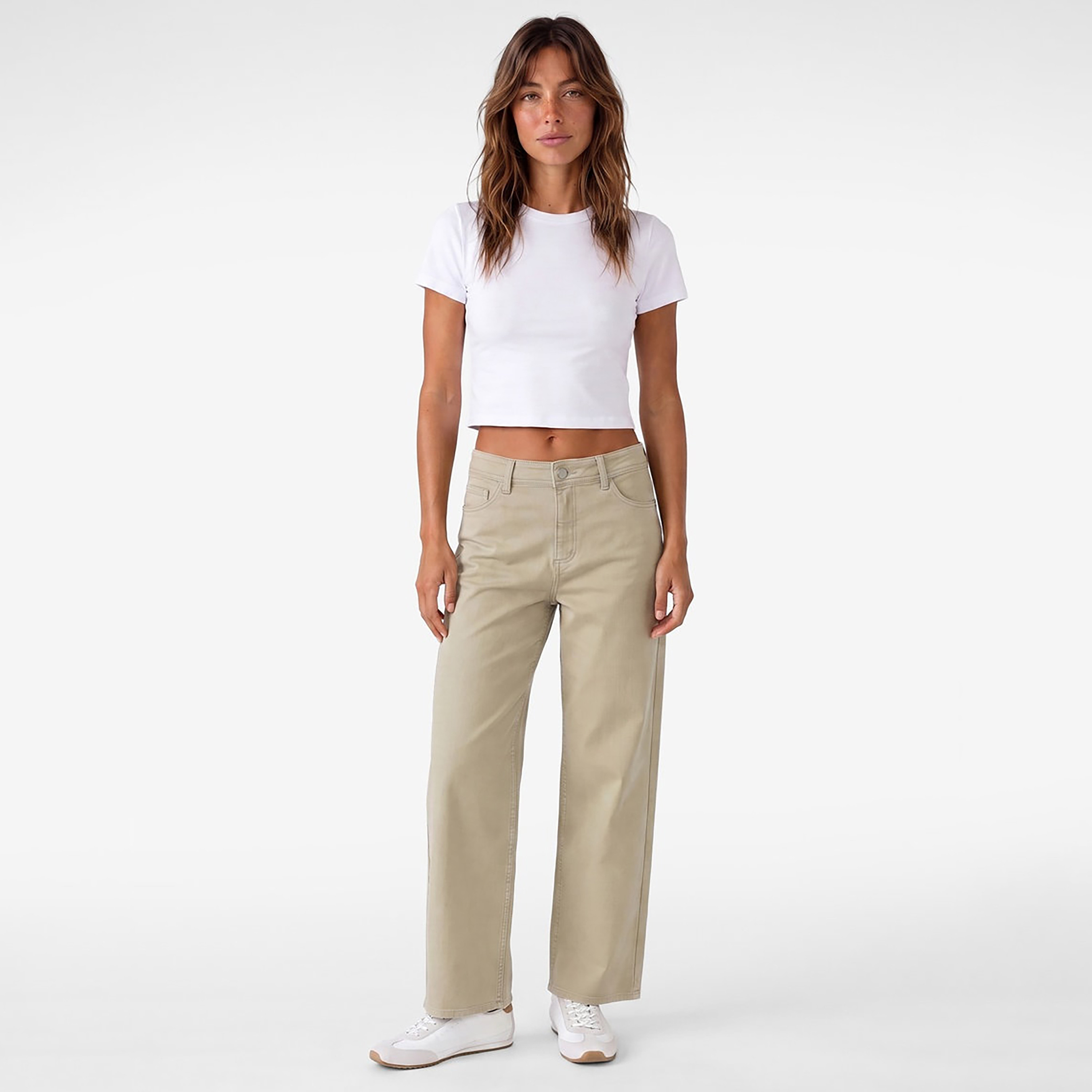 KOTON Relaxed Fit Mid-Rise Women's Jeans-women-clothing-jeans-image-2