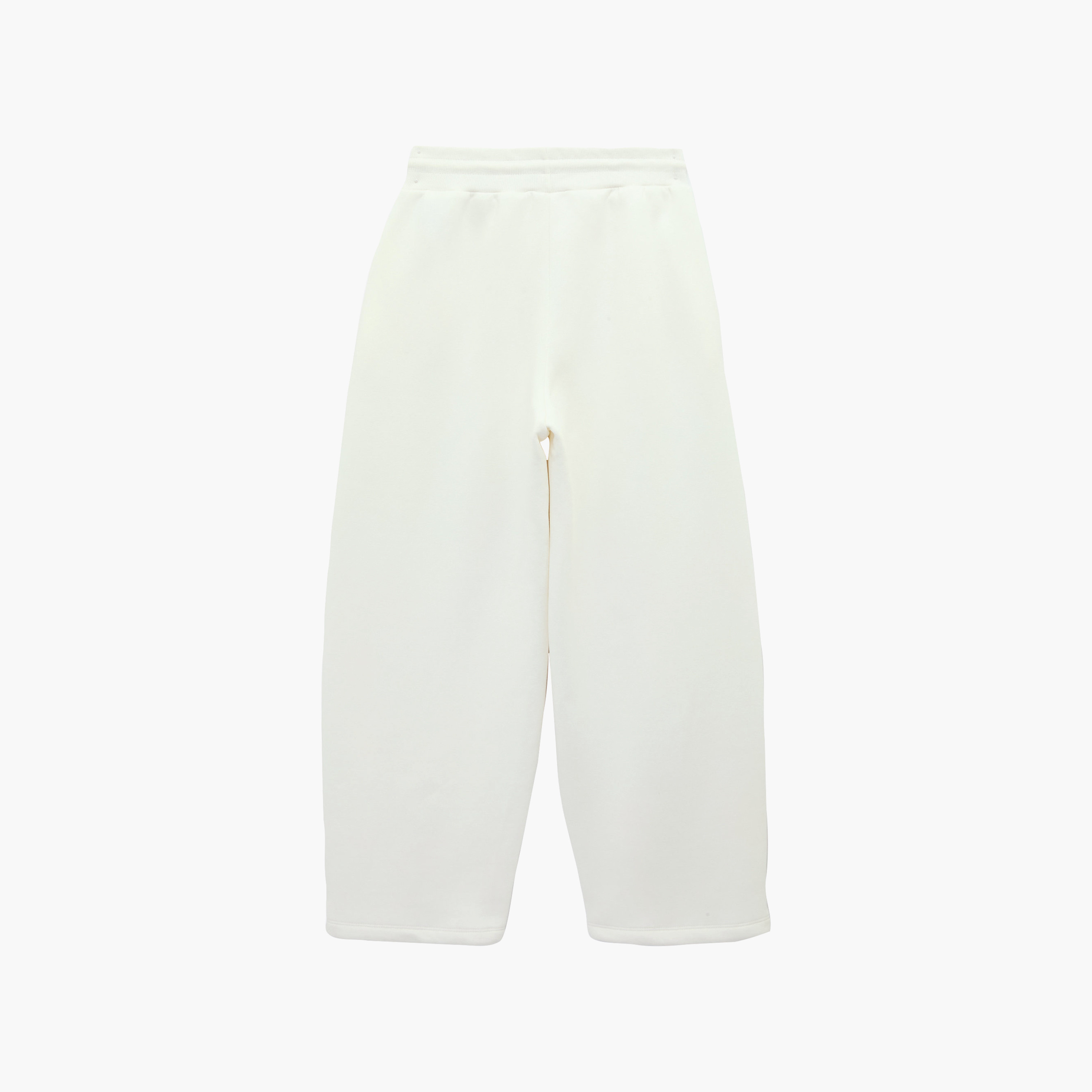 KOTON White Drawstring Waist Wide Leg Women's Sweatpants-women-clothing-joggers-image-5