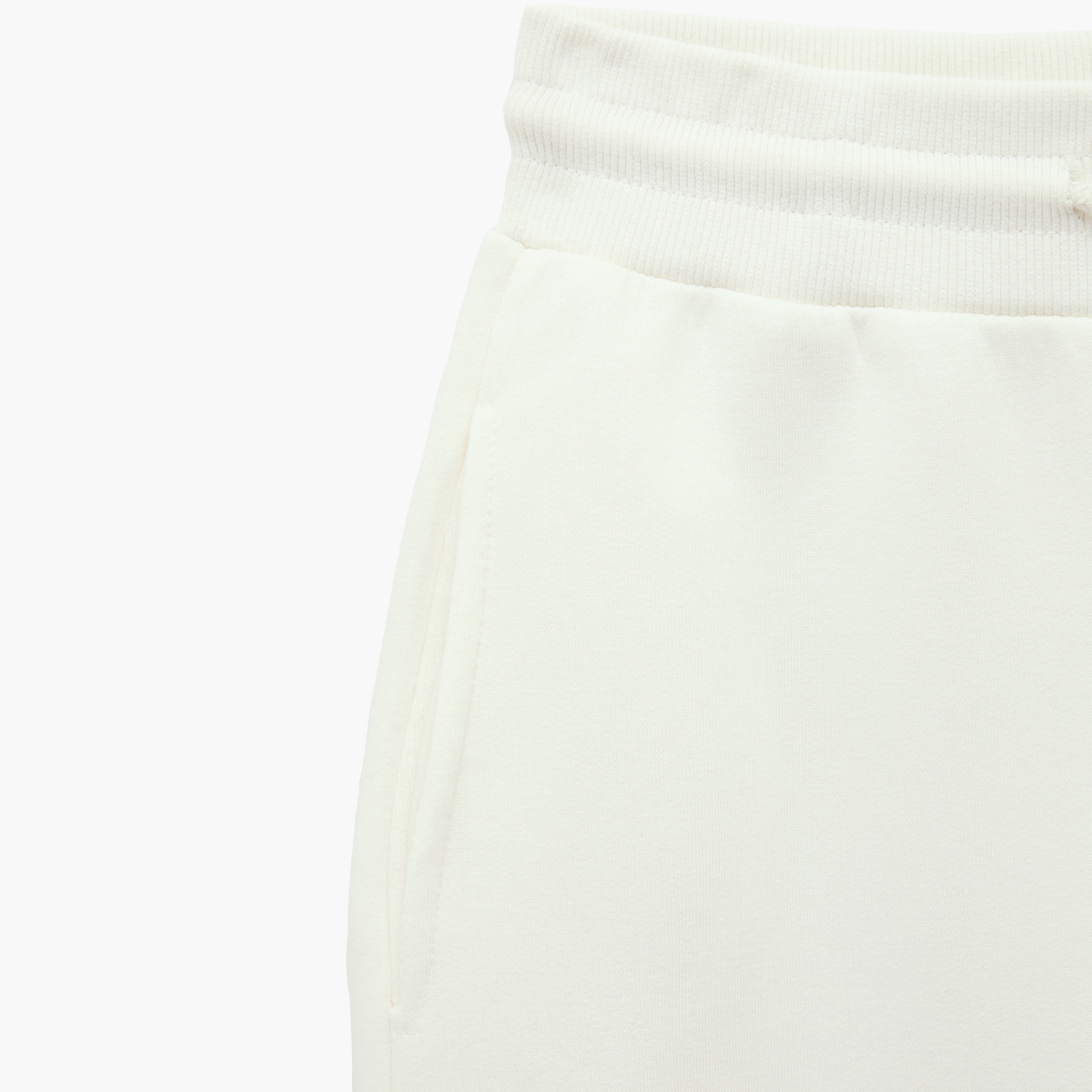 KOTON White Drawstring Waist Wide Leg Women's Sweatpants-women-clothing-joggers-image-6
