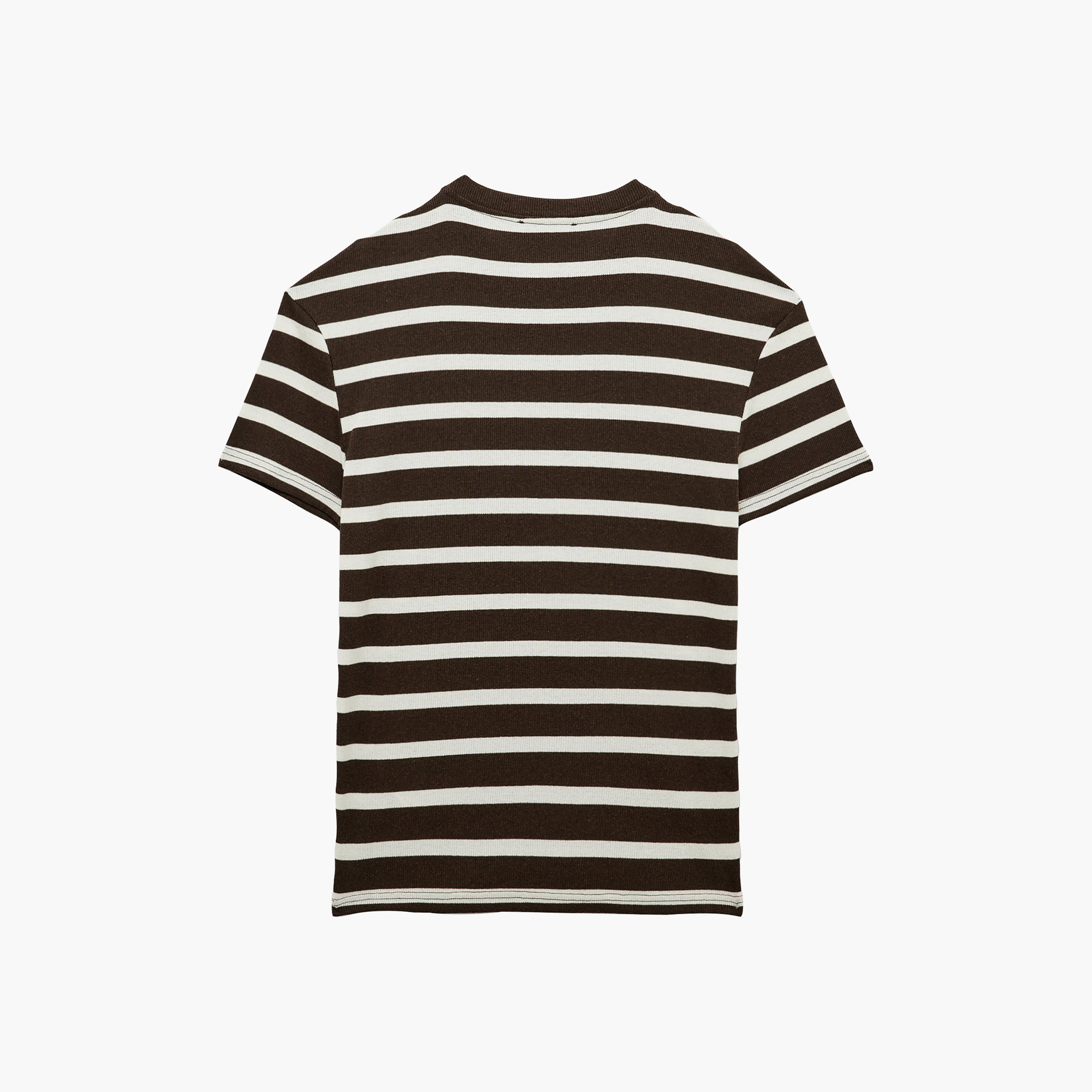 KOTON Striped Round Neck Short Sleeves Men's T-Shirt-men-clothing-tshirtsandpolos-tshirts-image-4