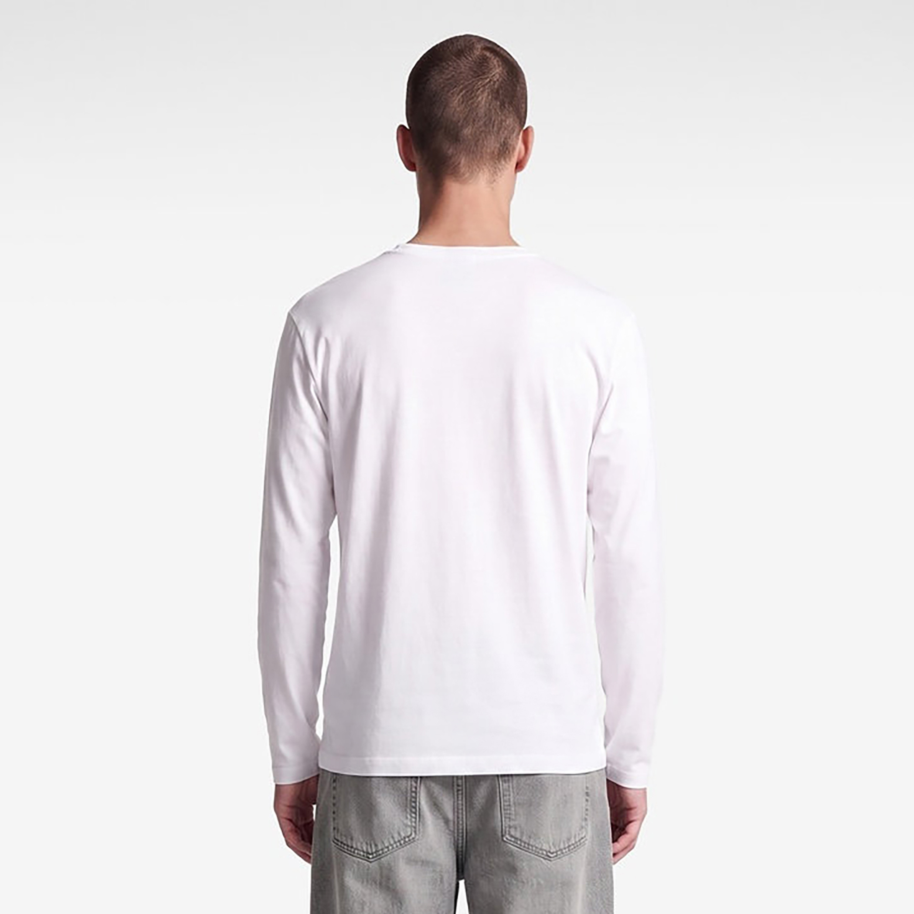 KOTON Plain Round Neck Long Sleeves Men's T-Shirt-men-clothing-tshirtsandpolos-tshirts-image-4