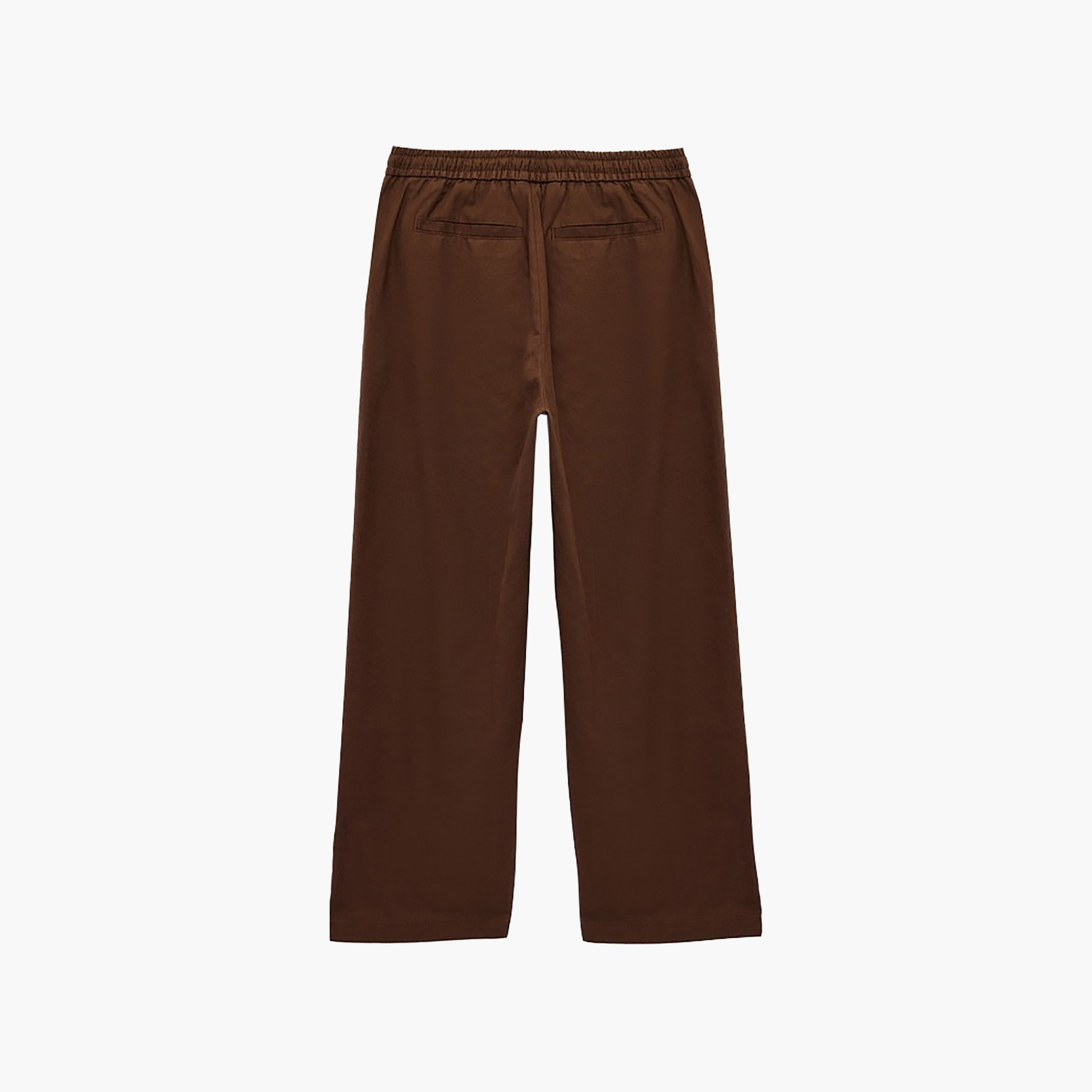 KOTON Regular Fit Mid-Rise Drawstring Waist Men's Trousers-men-clothing-plussize-trousersandchinos-trousers-image-6