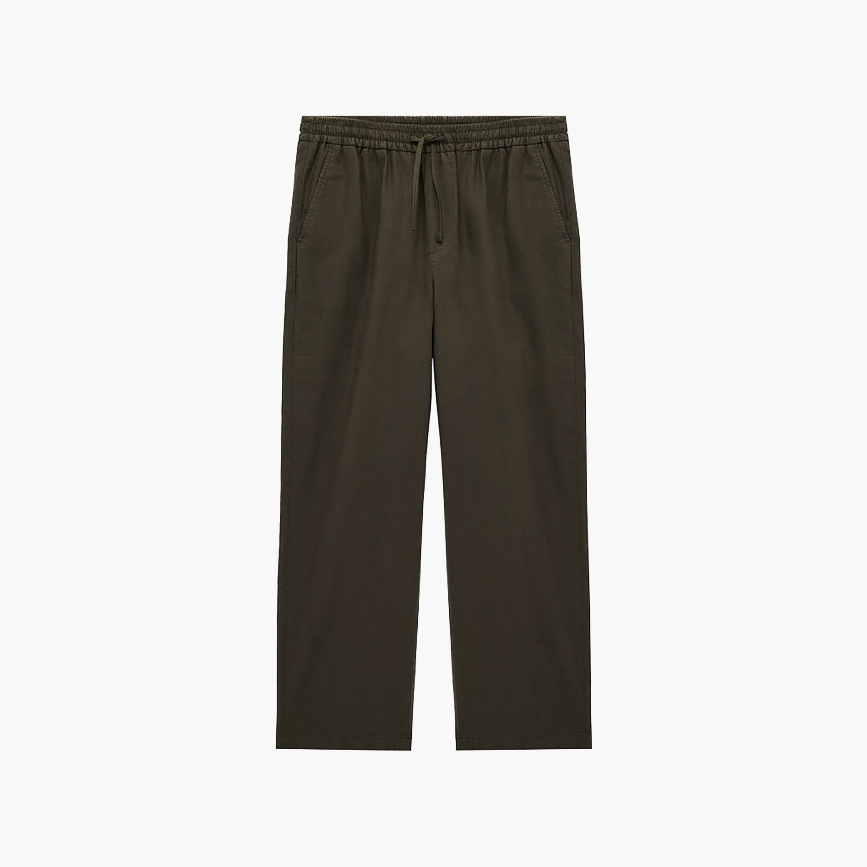 KOTON Regular Fit Mid-Rise Drawstring Waist Men's Trousers-men-clothing-plussize-trousersandchinos-trousers-image-5
