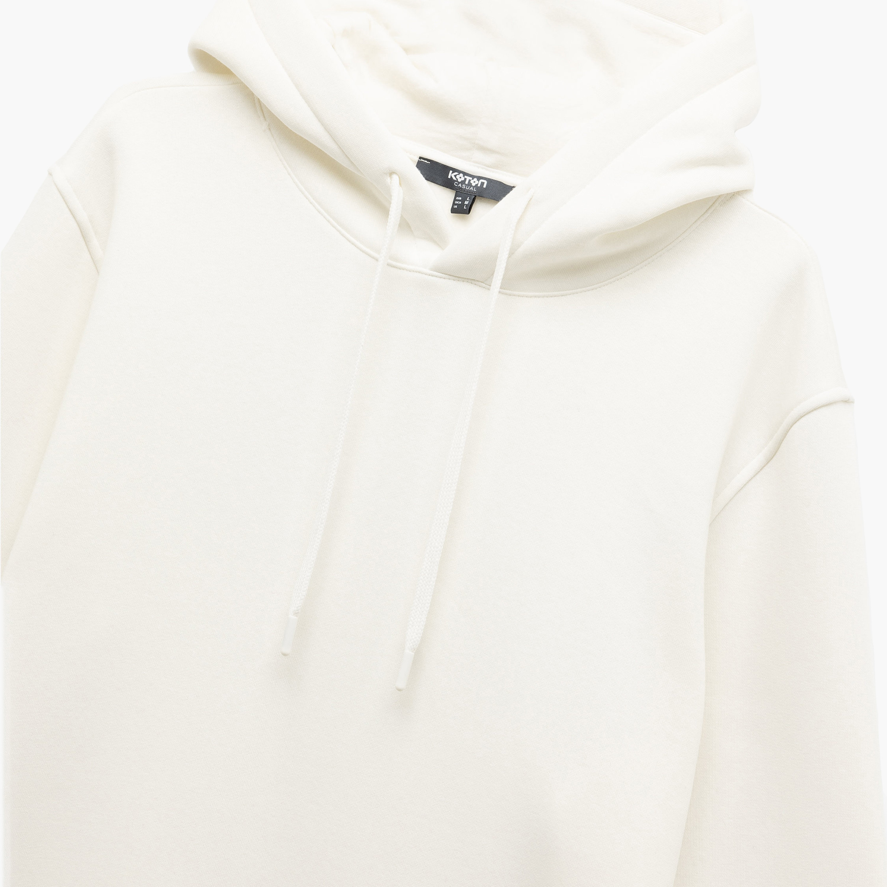 KOTON Plain Hooded Long Sleeves Men's Sweatshirt-men-winterwear-hoodiesandsweatshirts-image-6