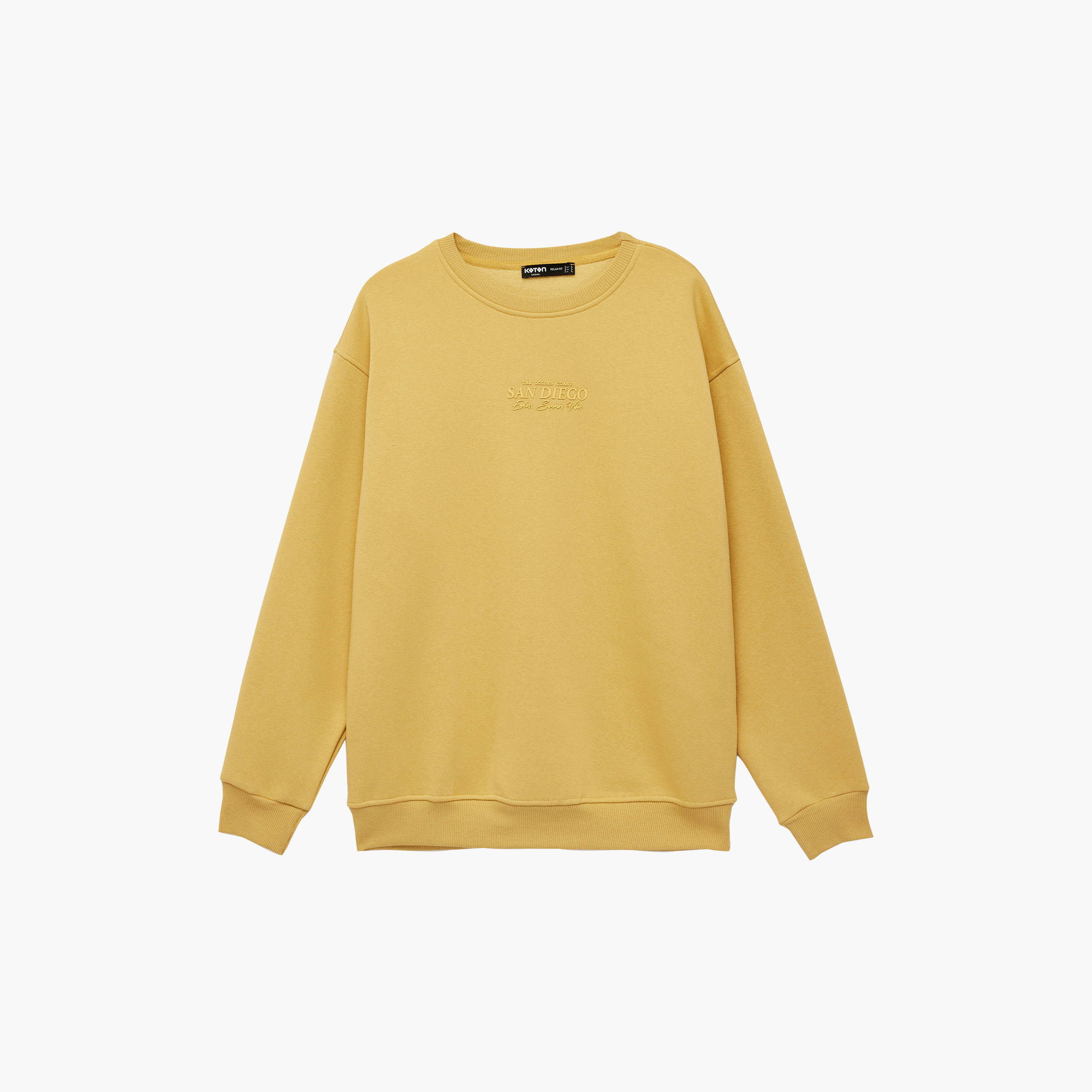 سويت شيرت رجالي سادة برقبة دائرية وأكمام طويلة من كوتون-men-winterwear-hoodiesandsweatshirts-image-4