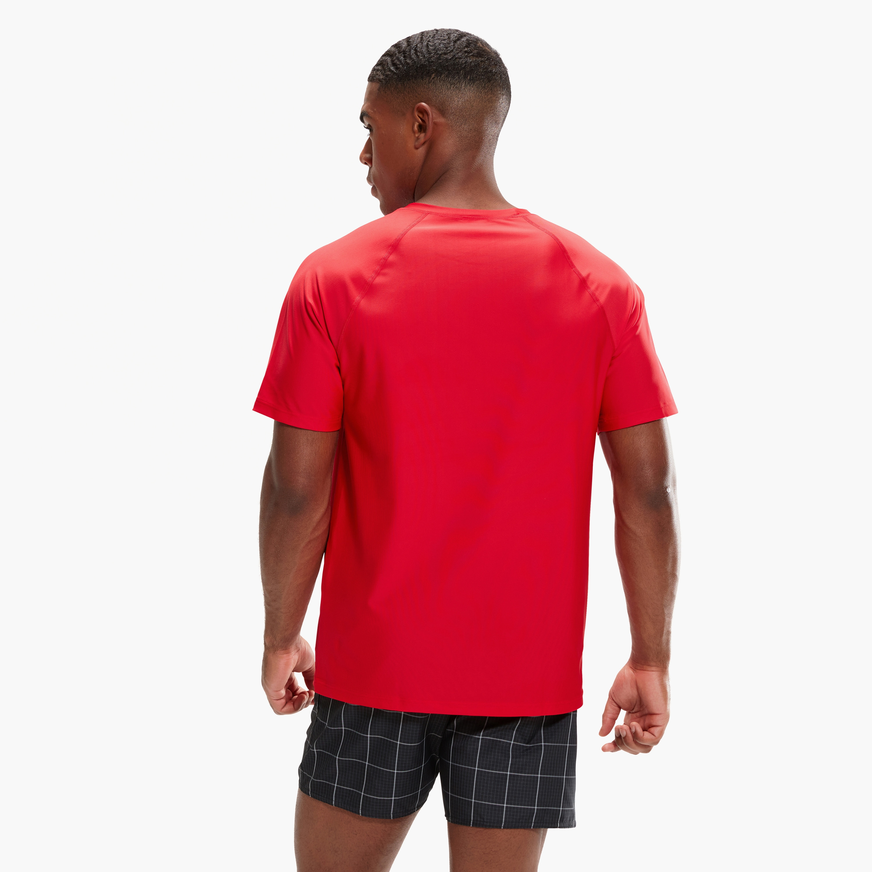 تي شيرت السباحة بأكمام قصيرة أساسي من سبيدو، للرجال البالغين-men-clothing-sportswearandactivewear-tshirtsandpolos-image-14