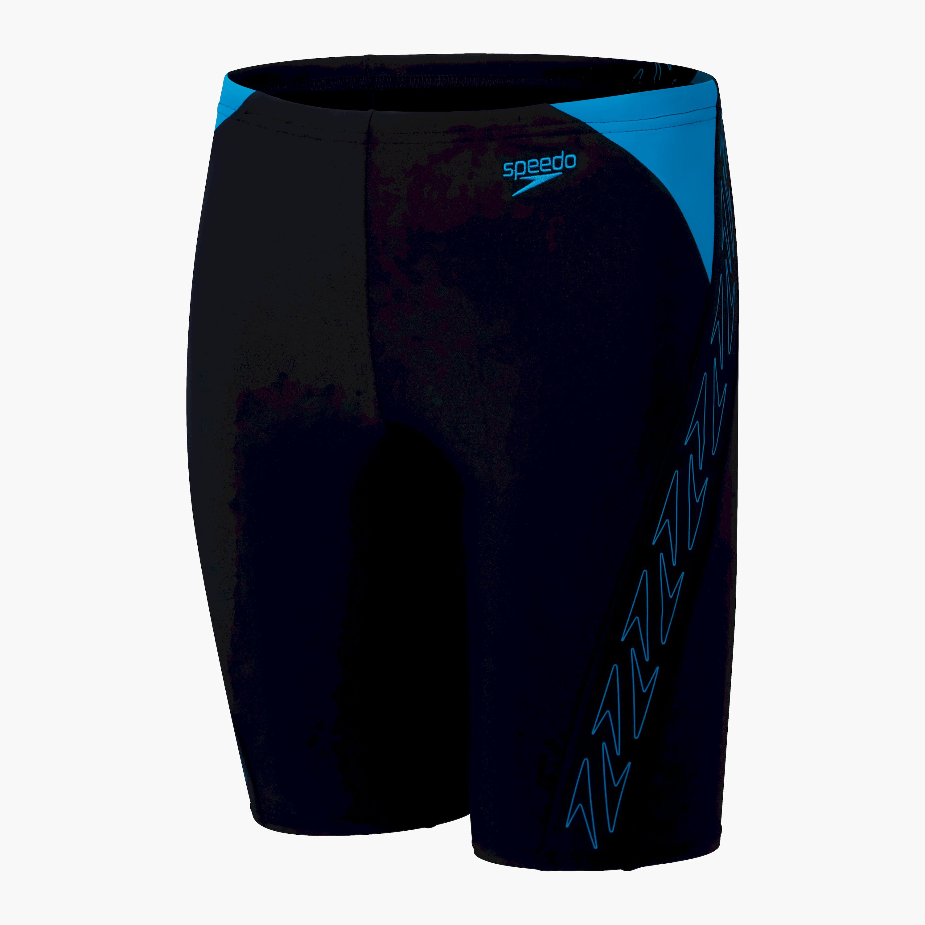 Speedo Hyper Boom Logo Splice Jammer Kids Boys - Black/Bolt-boys-clothing-swimwear-image-8