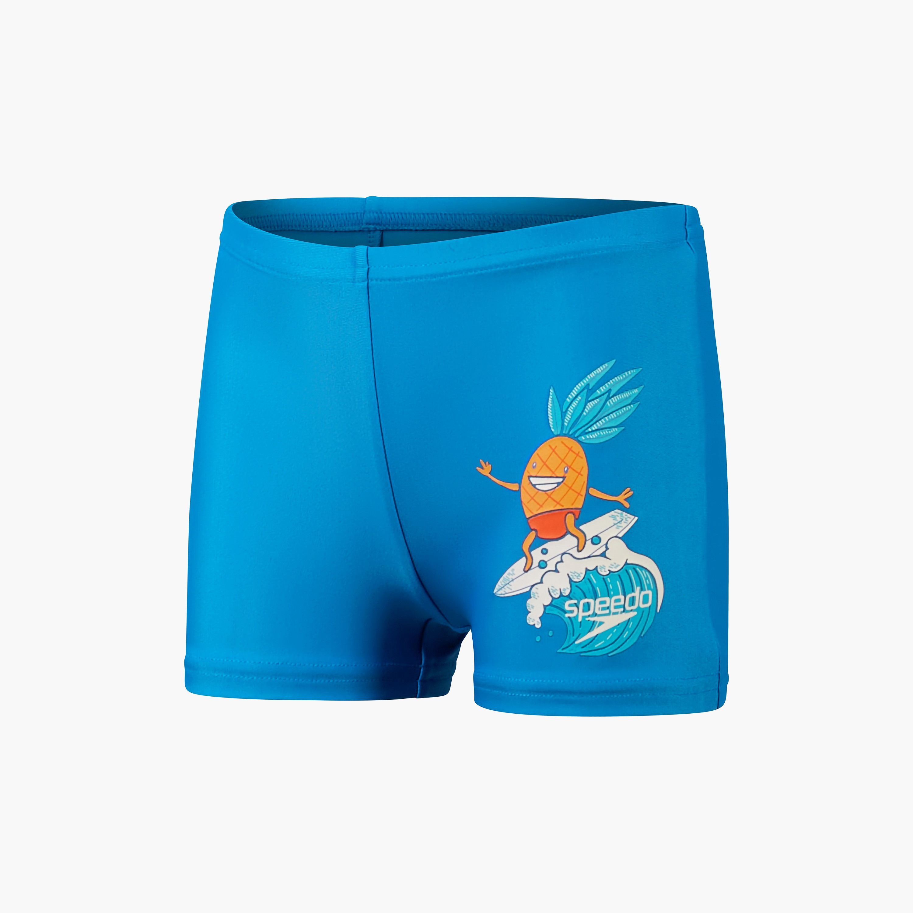 Speedo Infant Placement Aquashort, Baby, Baja Blue/Parrot/Mystic-sports-gear-swimming-boy-image-1