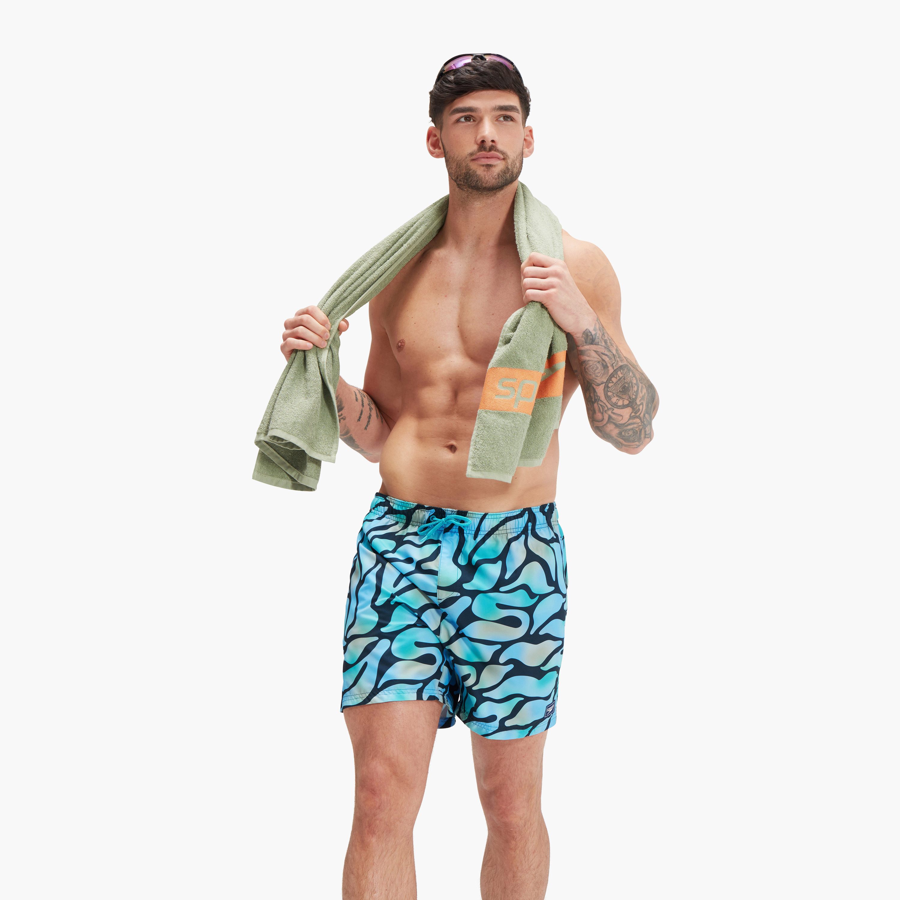 Speedo Digital Printed Leisure 16" Swimshort, Adults Men-men-clothing-swimandbeach-shorts-image-26