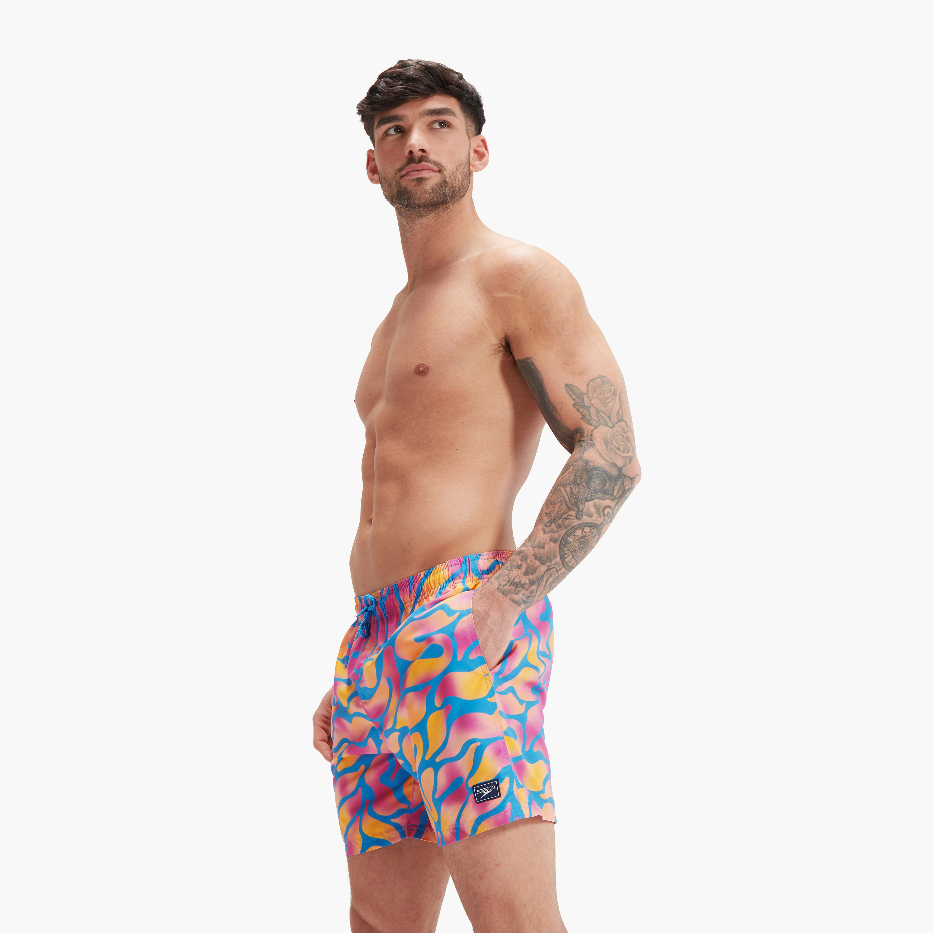 Speedo Digital Printed Leisure 16" Swimshort, Adults Men-men-clothing-swimandbeach-shorts-image-14
