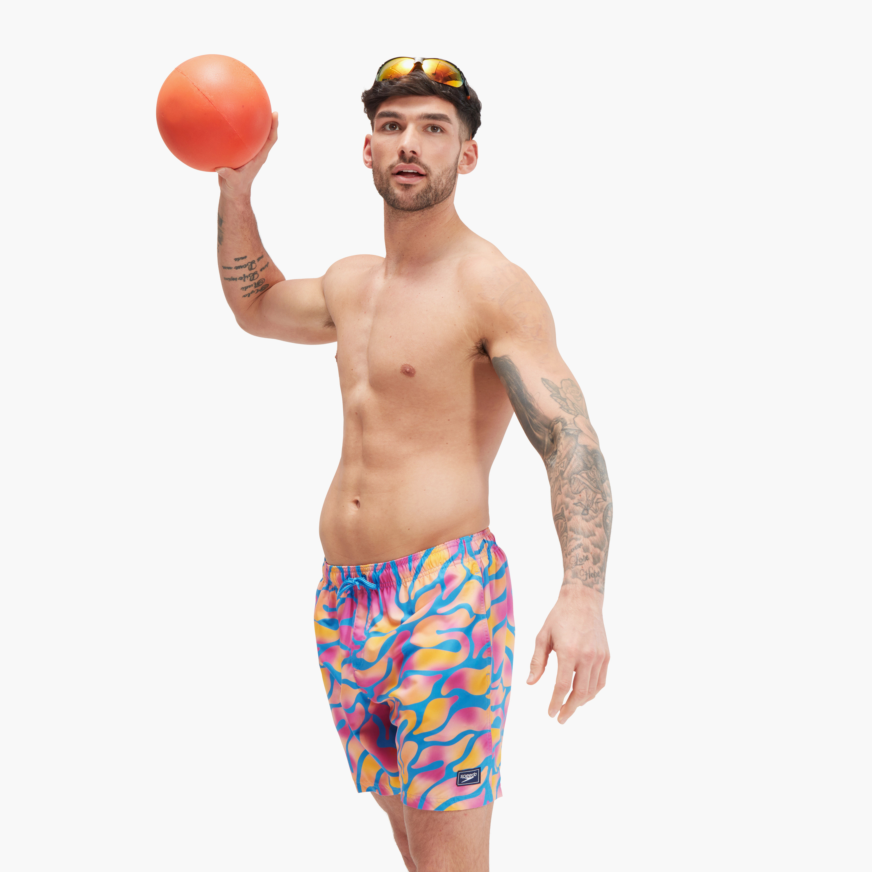 Speedo Digital Printed Leisure 16" Swimshort, Adults Men-men-clothing-swimandbeach-shorts-image-16