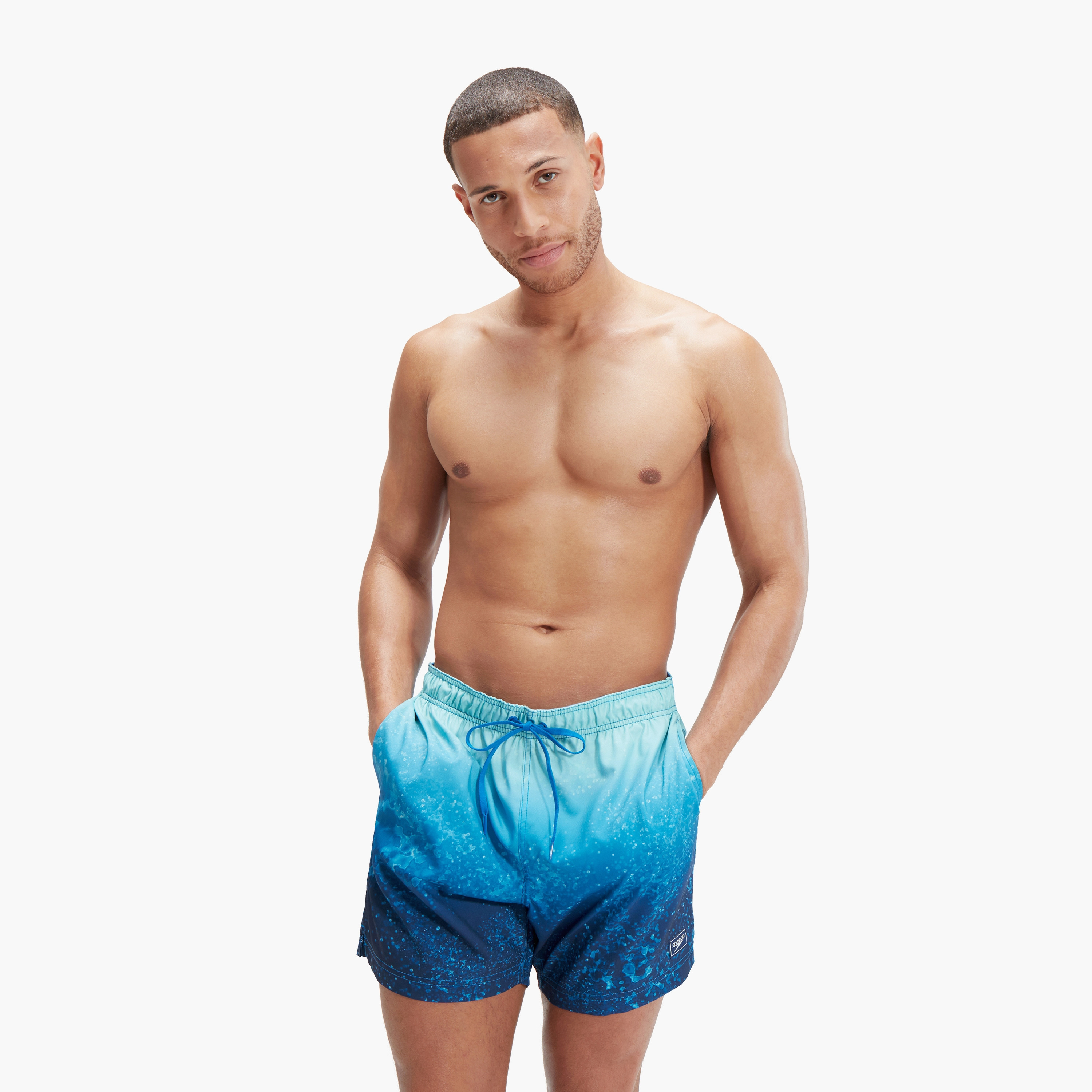 سبيدو طباعة هندسية ريدوندو إيدج فولي 17 بوصة للرجال البالغين مع البحر التركي-men-clothing-swimandbeach-shorts-image-1