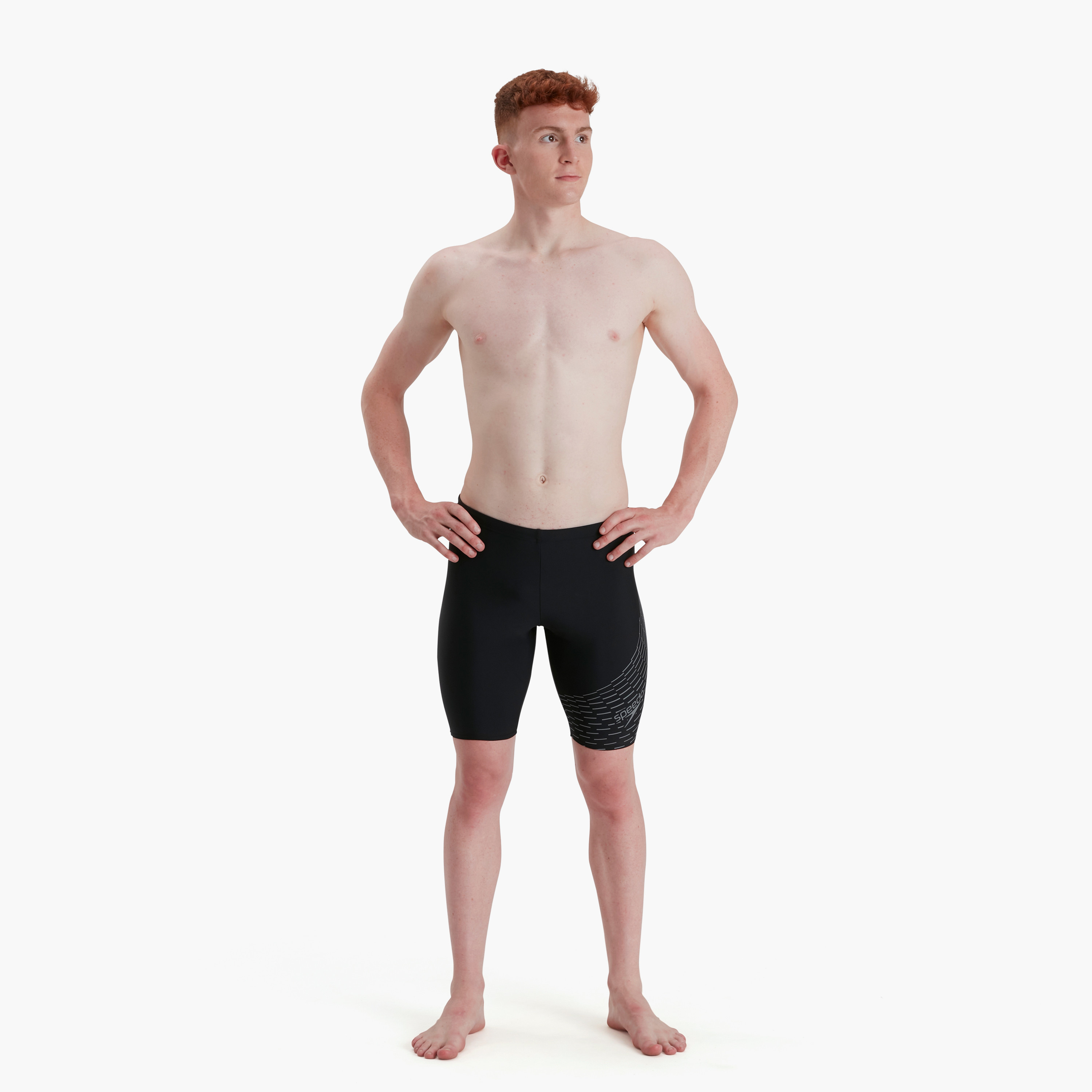 جامر ميدلي لوجو من سبيدو، للرجال البالغين-men-clothing-swimandbeach-shorts-image-1