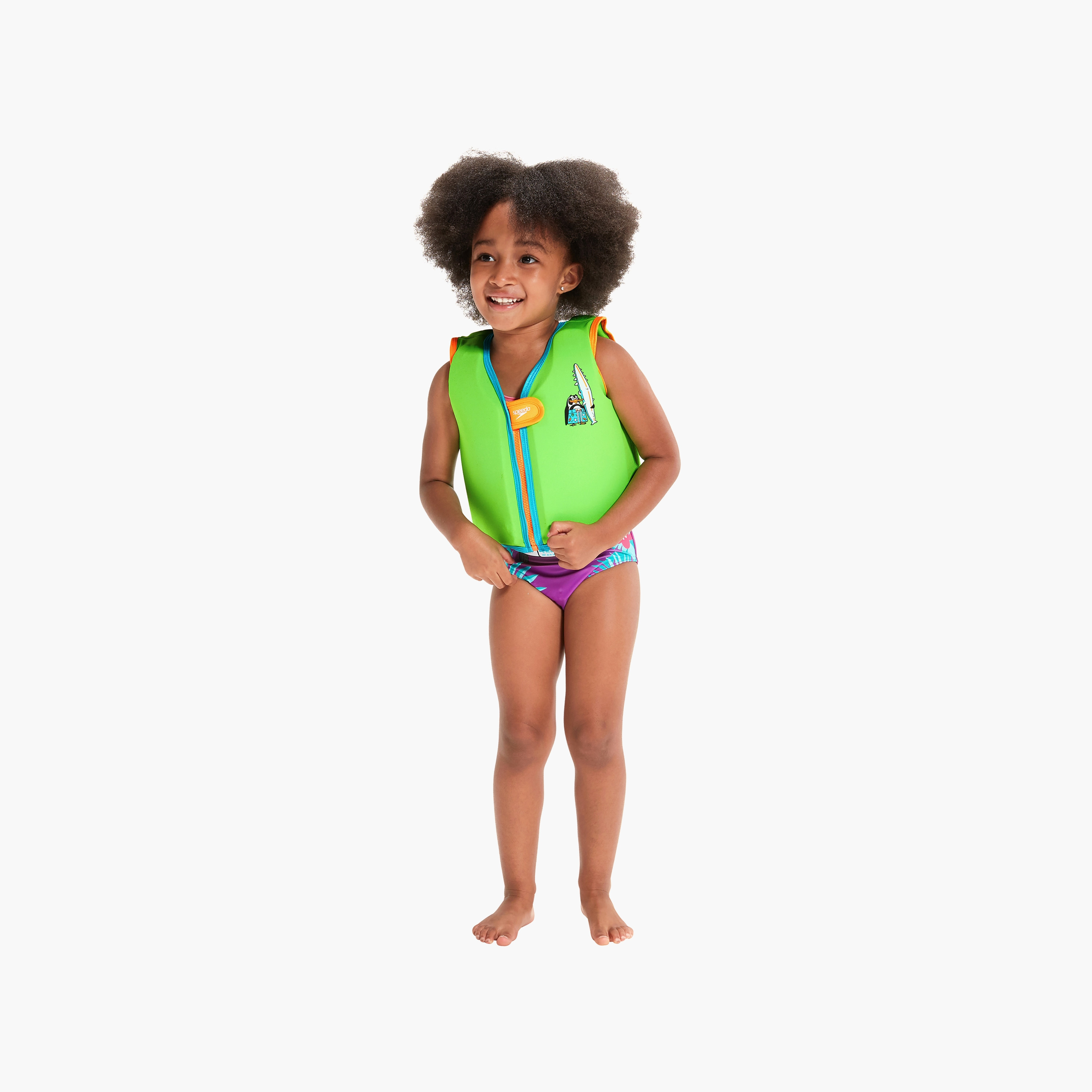 Speedo Character Printed Float Vest, Kids-girls-clothing-swimwear-image-21