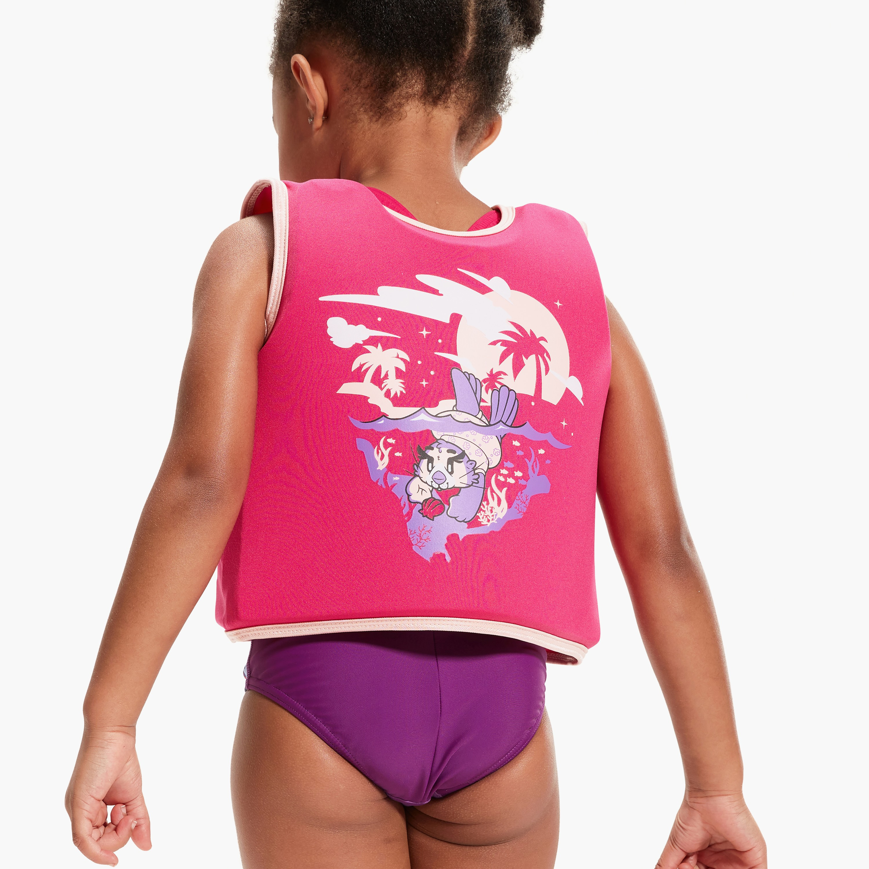 Speedo Character Printed Float Vest, Kids-girls-clothing-swimwear-image-5